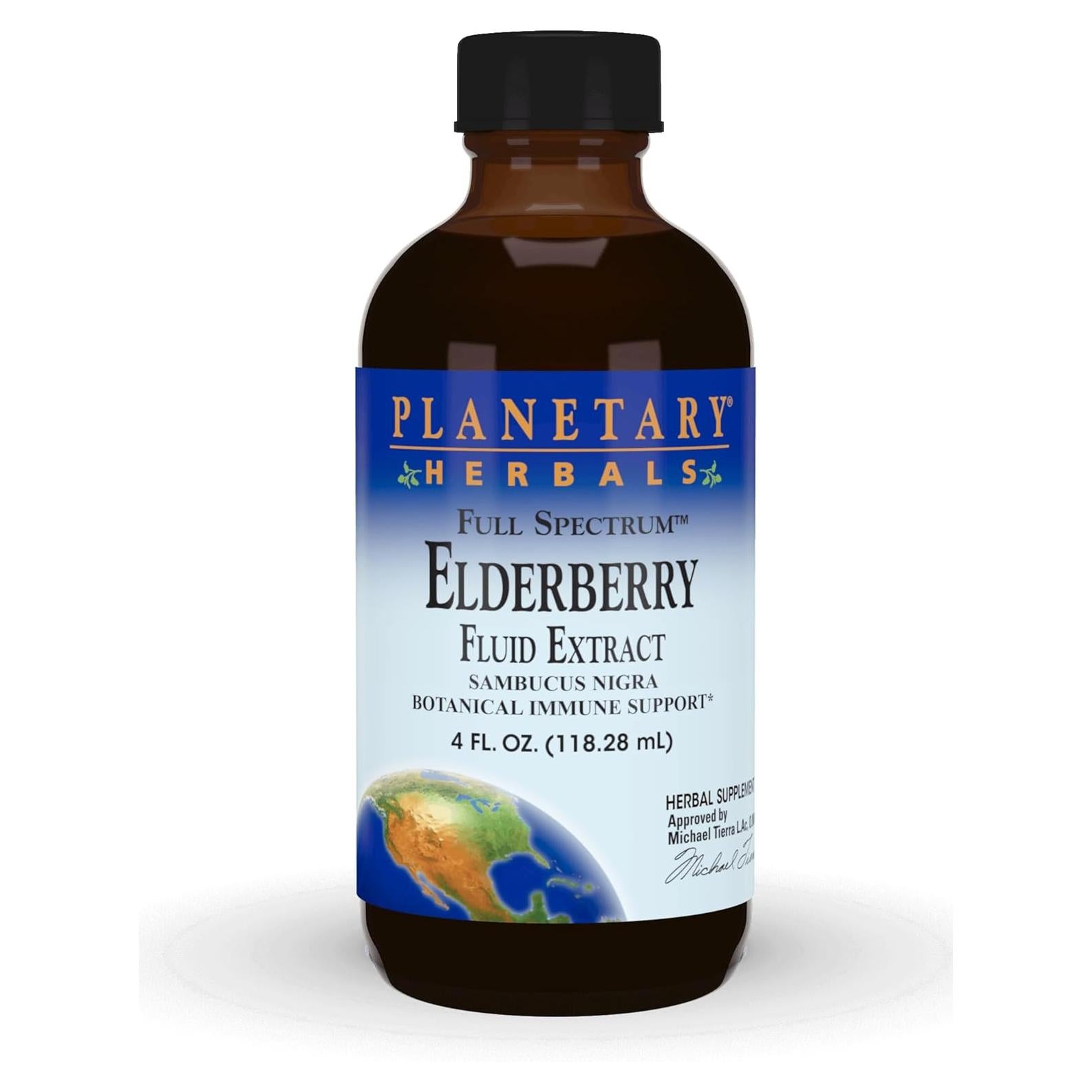 Extracto de Saúco Planetary Herbals 118 ml Espectro Completo