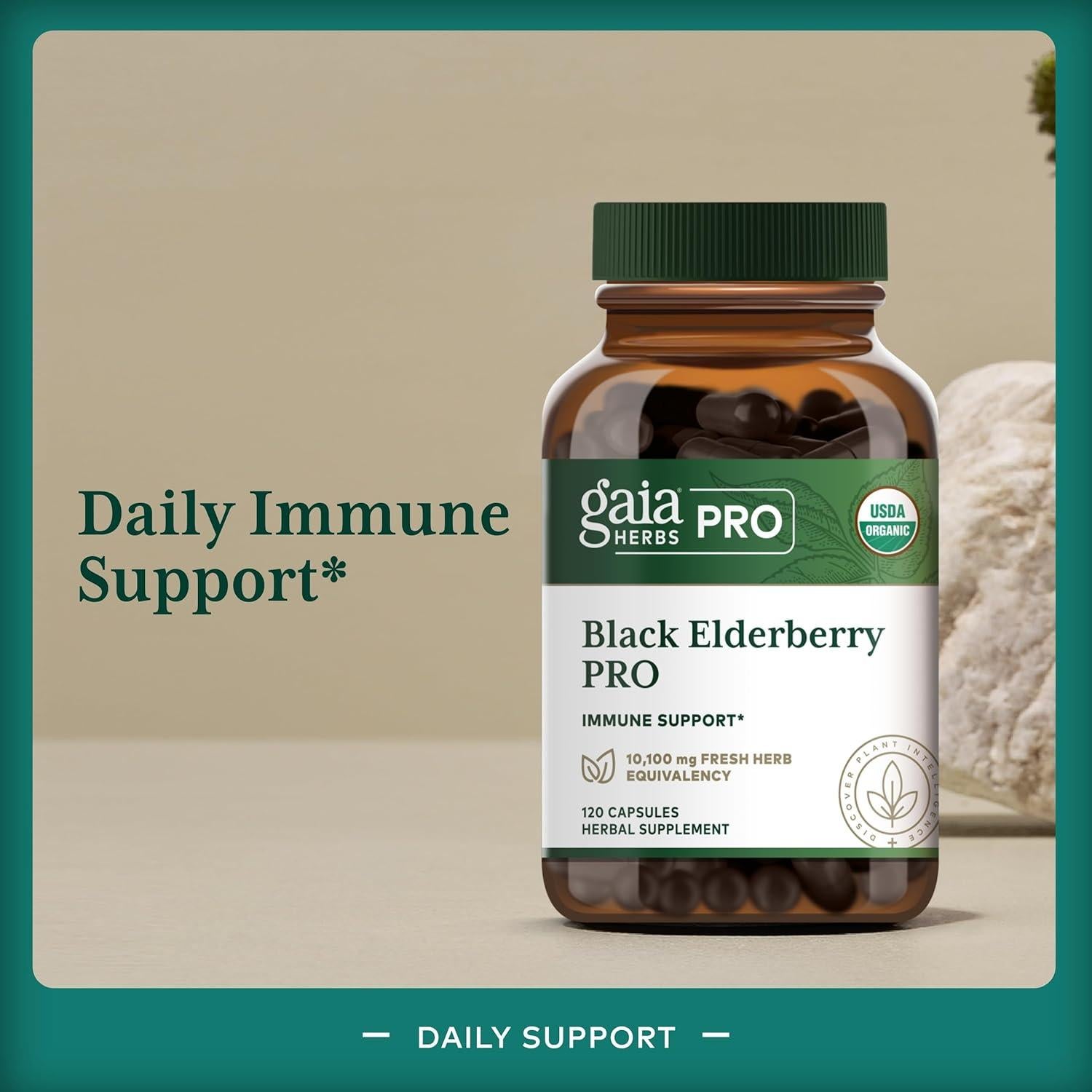 Suplemento Inmunológico Gaia Herbs PRO Sacha Inchi 120 Cápsulas