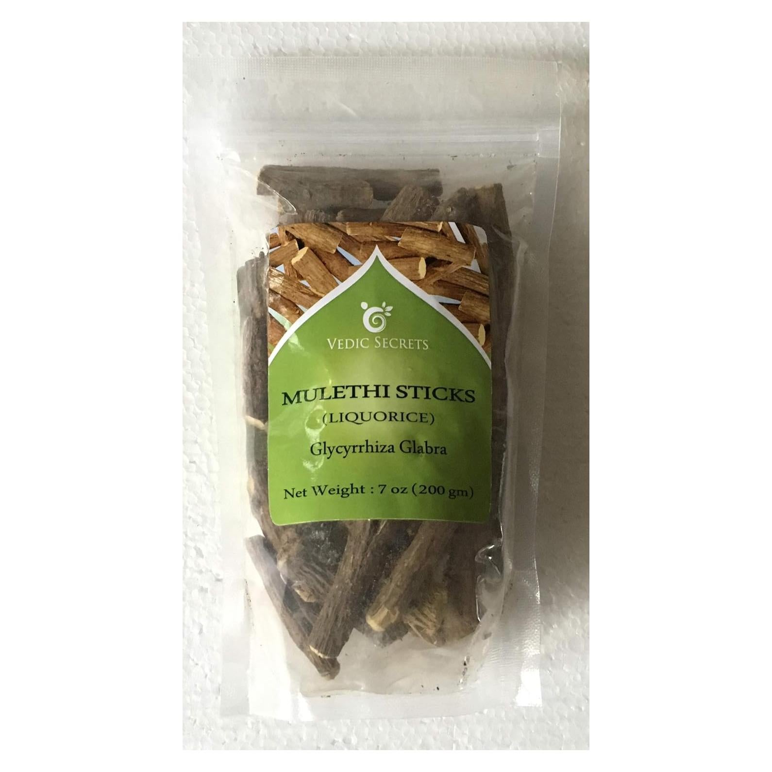Palitos de Regaliz Vedic Secrets - 200 Gramos - Raíz Pura