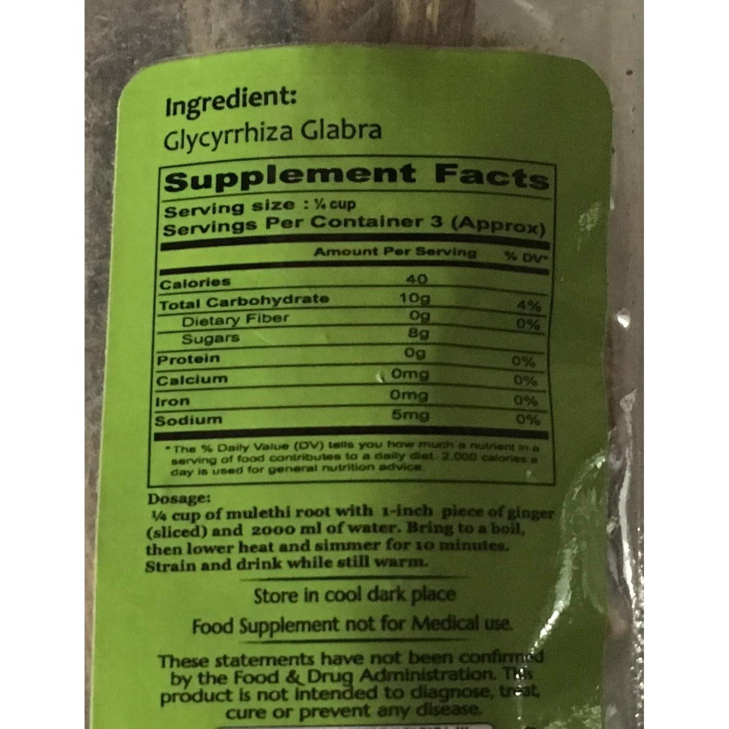 Palitos de Regaliz Vedic Secrets - 200 Gramos - Raíz Pura