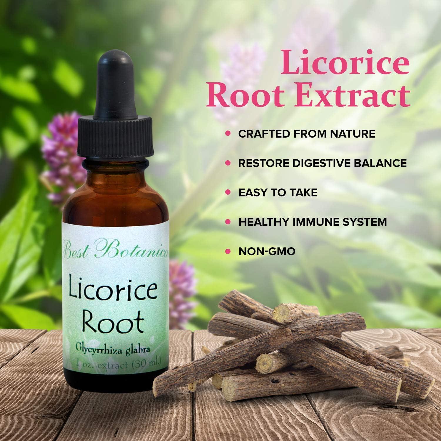 Extracto de Raíz de Regaliz Orgánico 28 g Mejor Botánicos