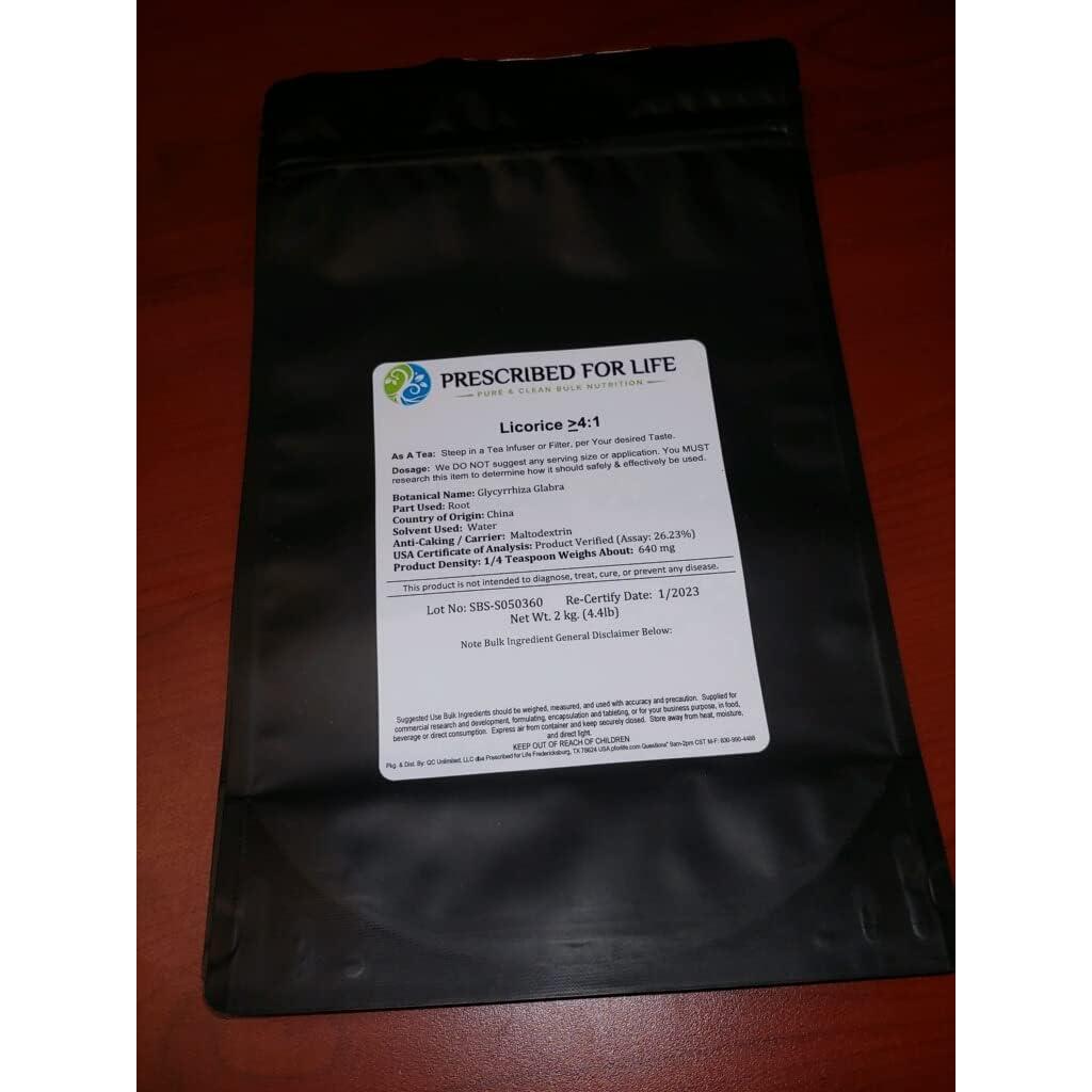 Extracto en polvo de raíz de regaliz Prescribed For Life 2 kg