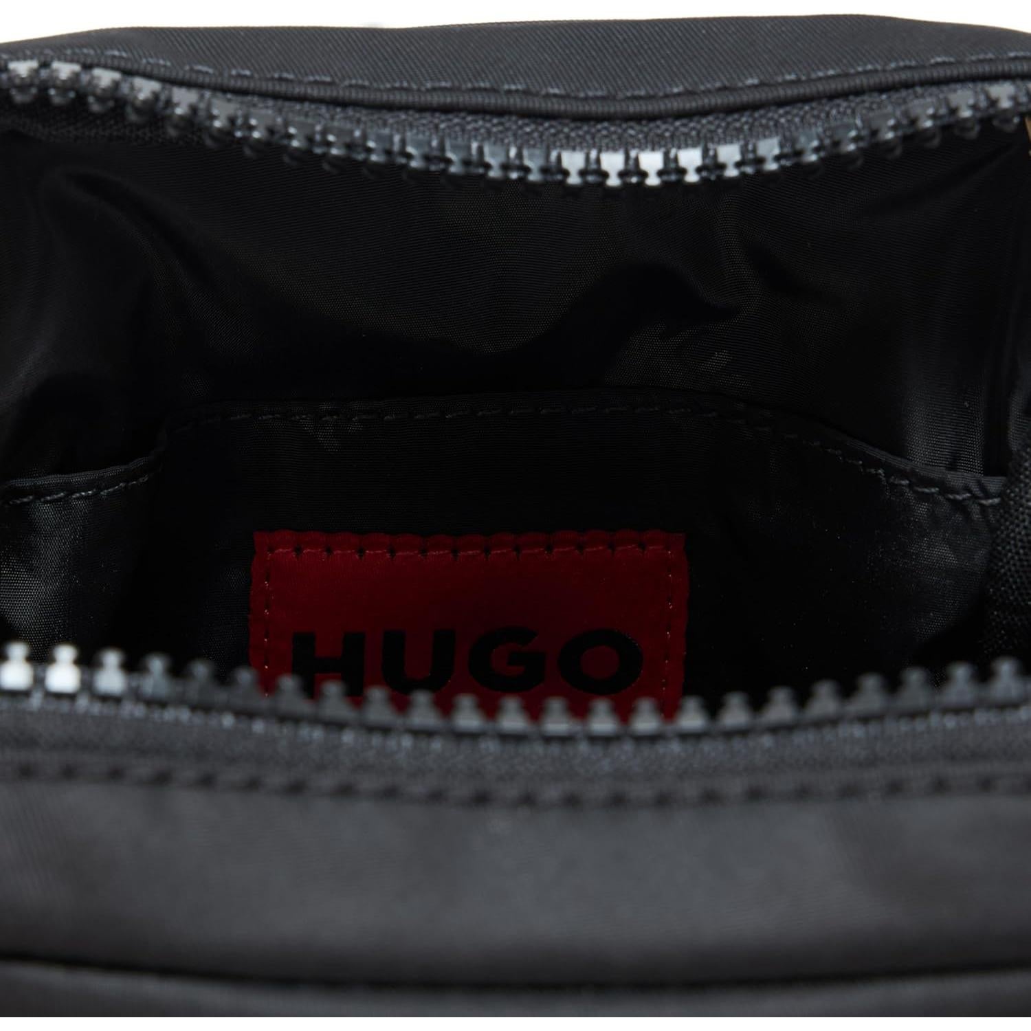 Bolso Cruzado HUGO Pequeño con Parche de Goma 12,7x7,6cm