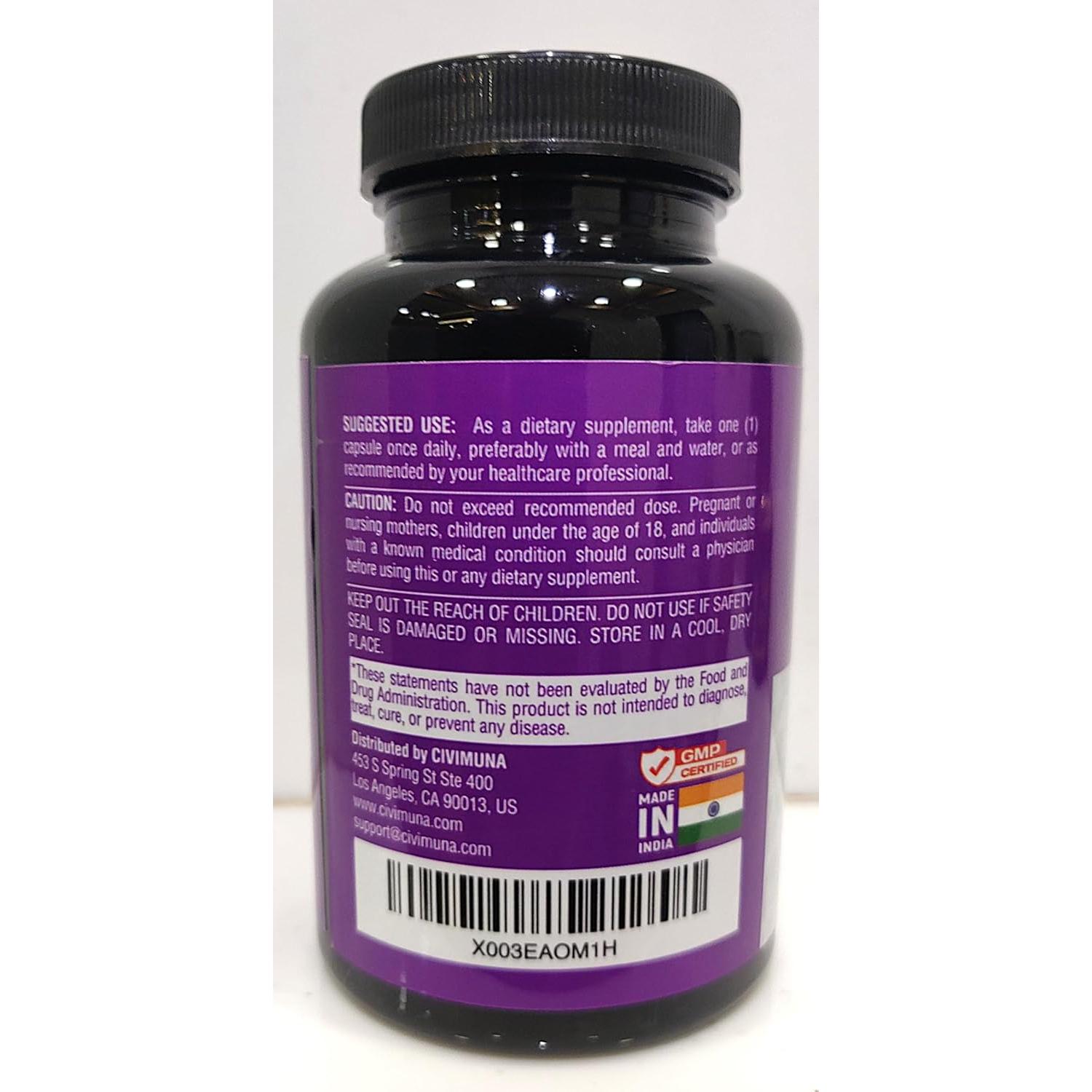 Cápsulas de Olmo Resbaladizo CIVIMUNA - 90 Unidades