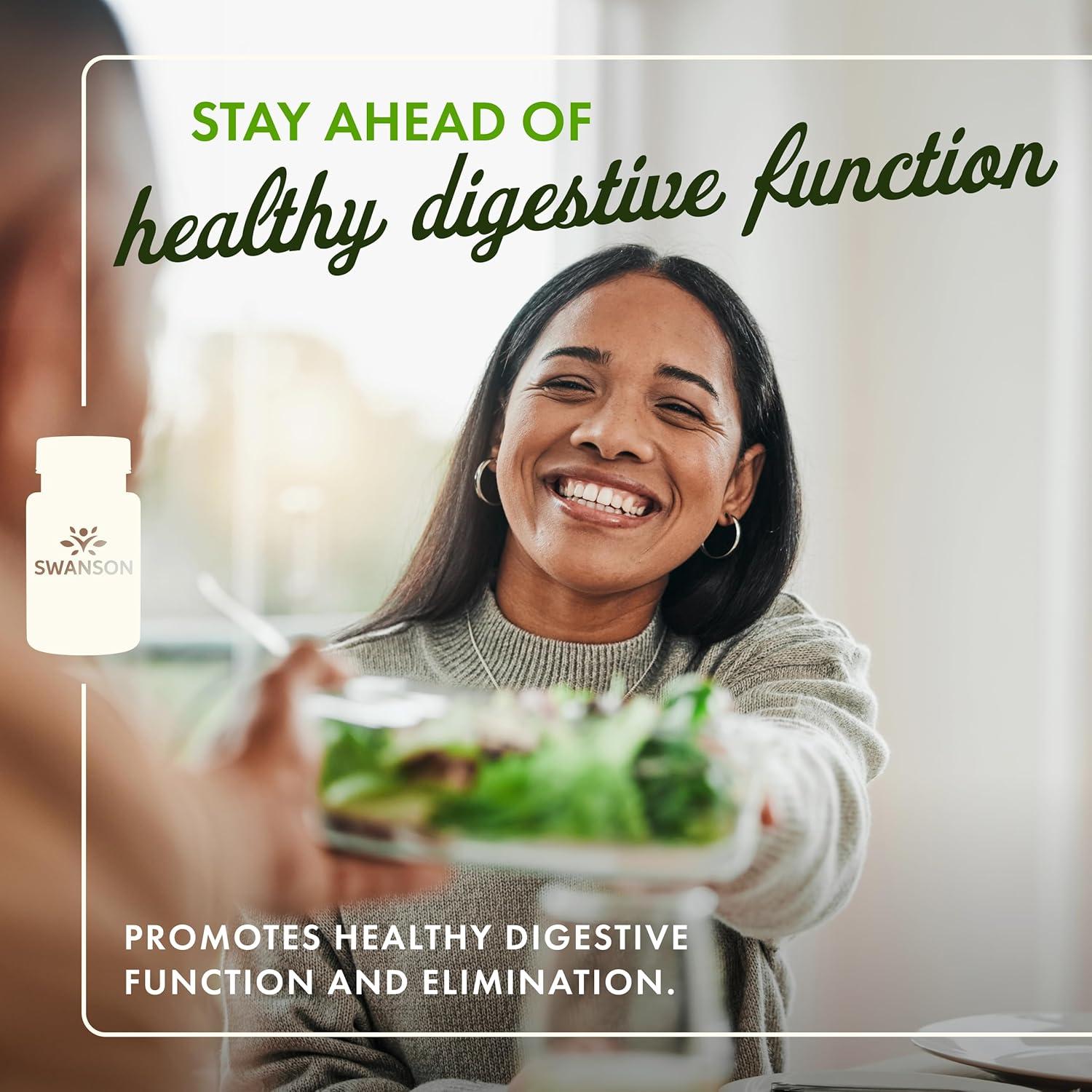 Suplemento Digestivo Swanson Colon Helper - 60 Cápsulas