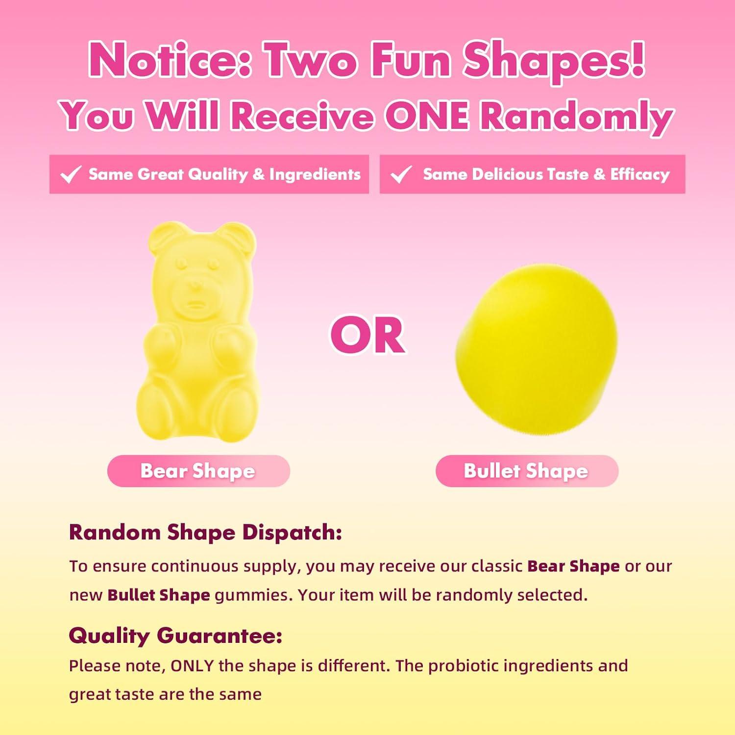 Gomitas Probioticas Femeninas Her Juicy Sabor Piña 60 Unidades