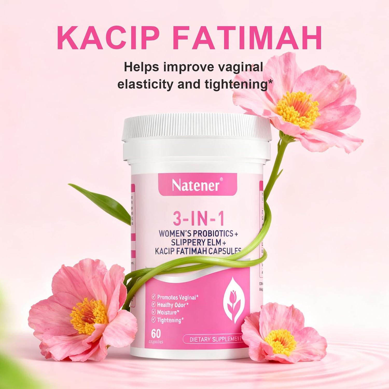 Probioticos Vaginales 3 en 1 Natener - 60 Cápsulas 600mg