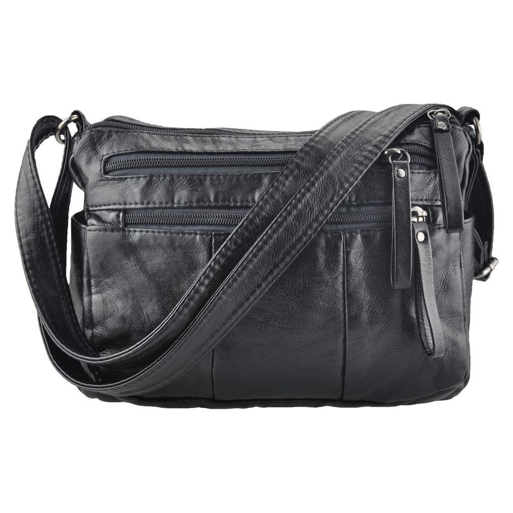 Bolso Cruzado VOLGANIK ROCK para Mujeres PU Cuero Suave