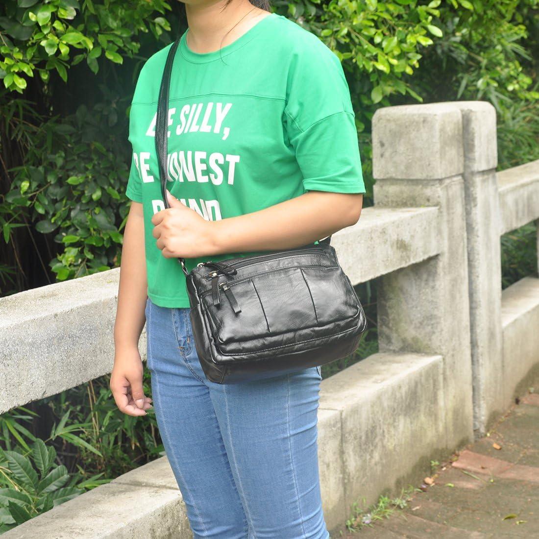 Bolso Cruzado VOLGANIK ROCK para Mujeres PU Cuero Suave