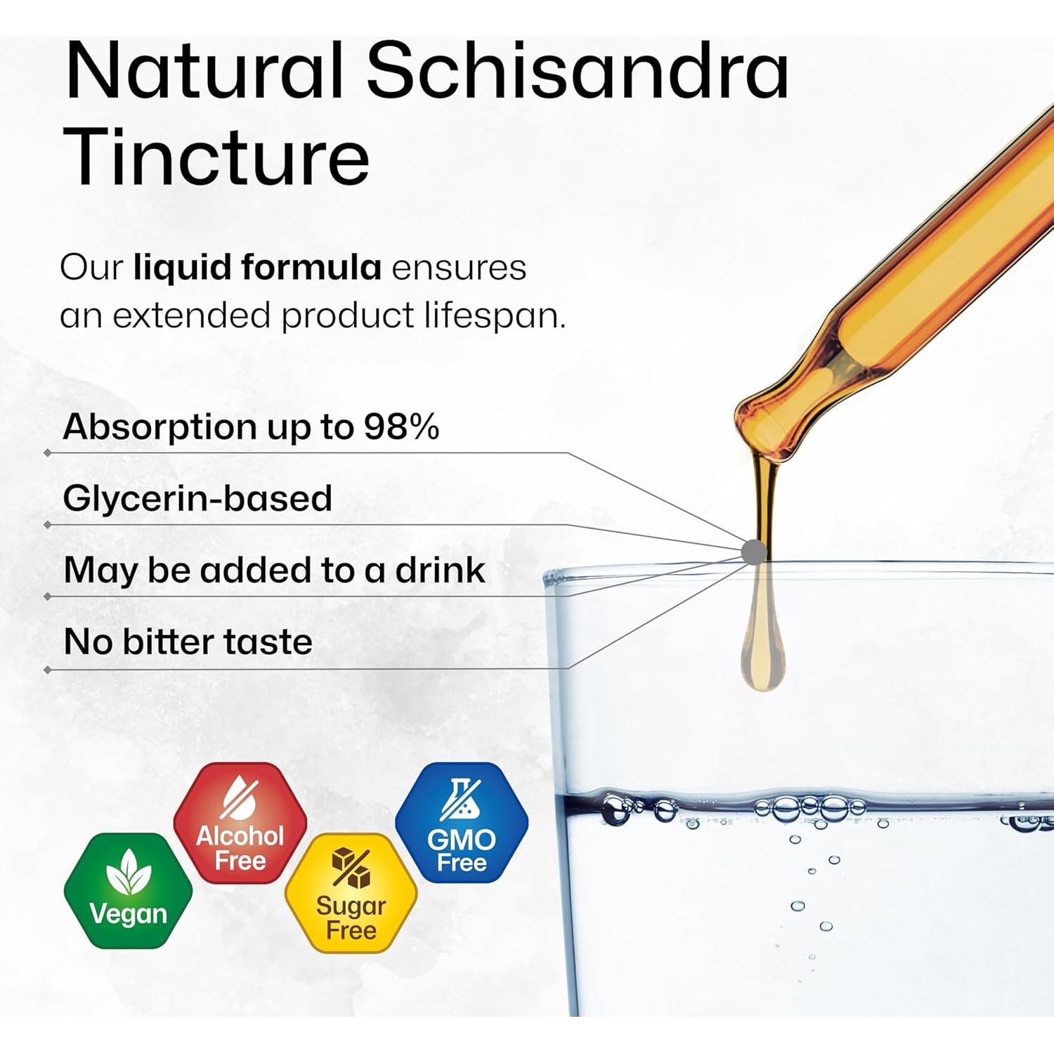 Tintura de Schisandra BioKrauter 118 ml + 60 Gomitas Cardosanto