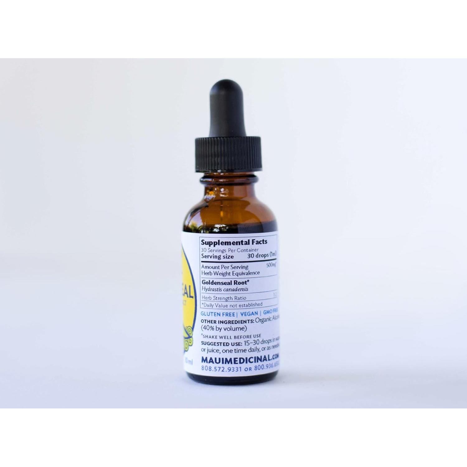 Extracto de raíz de sello de oro Maui Medicinal 30ml