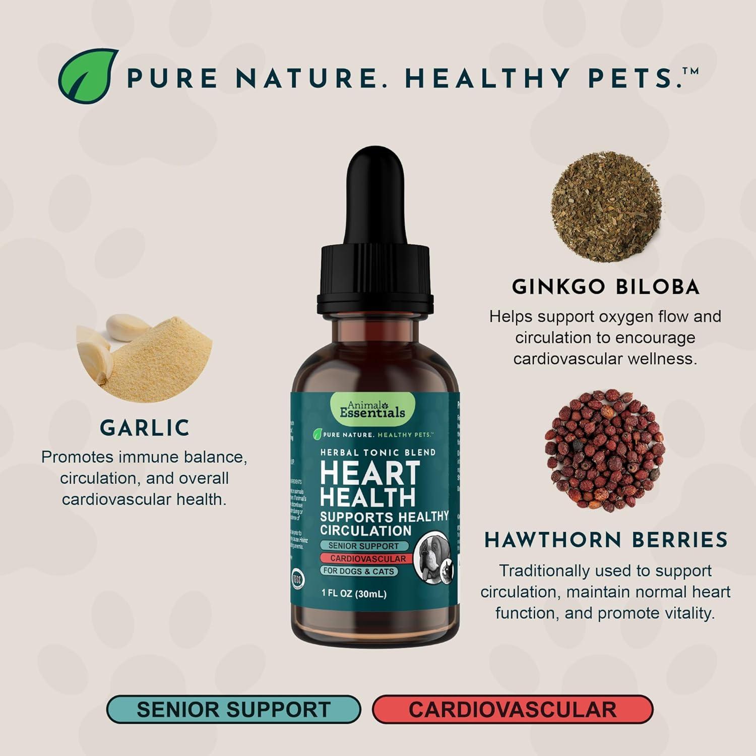 Suplemento Cardiovascular para Perros y Gatos Animal Essentials 30 ml