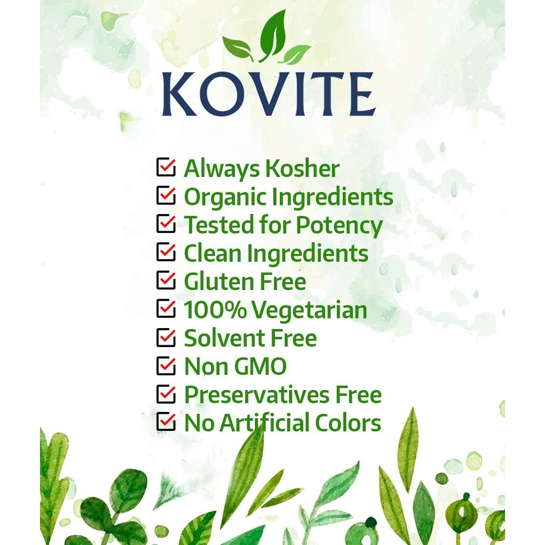 Suplemento Herbal Uña de Gato Kovite 500mg - Kosher Vegano