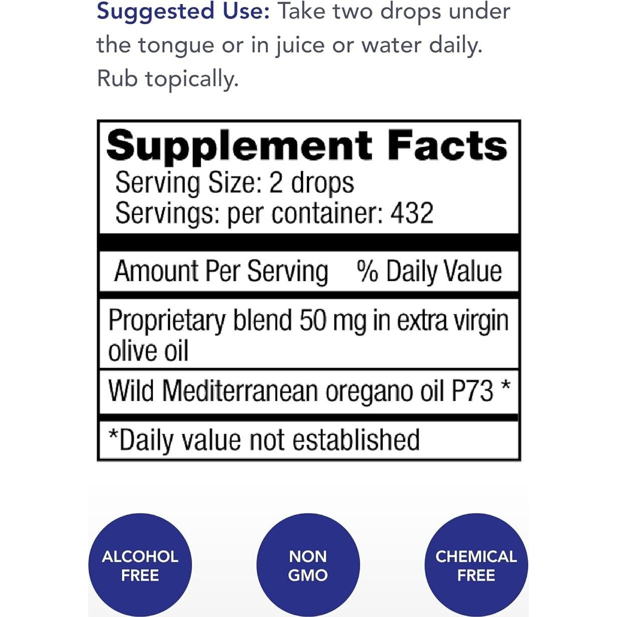 Aceite de Orégano Silvestre OregaWild 30 mL - Fortaleza del Médico