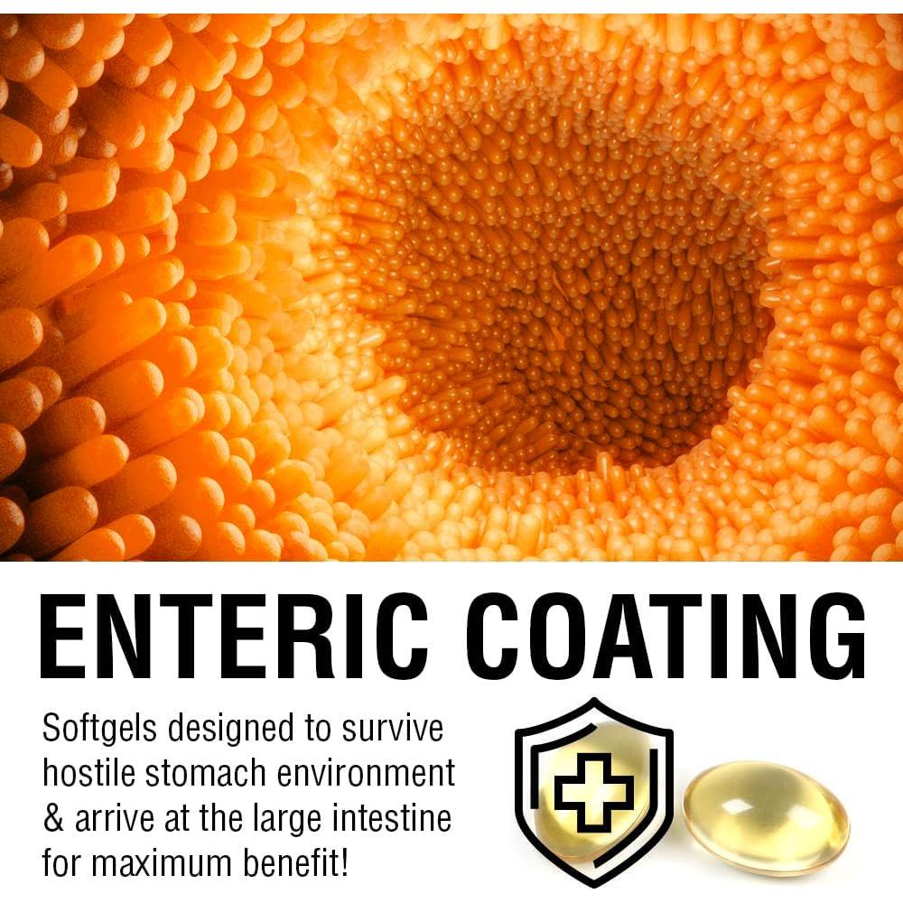 Aceite de Menta Solaray 60 Gelatinas Blandas Digestivas