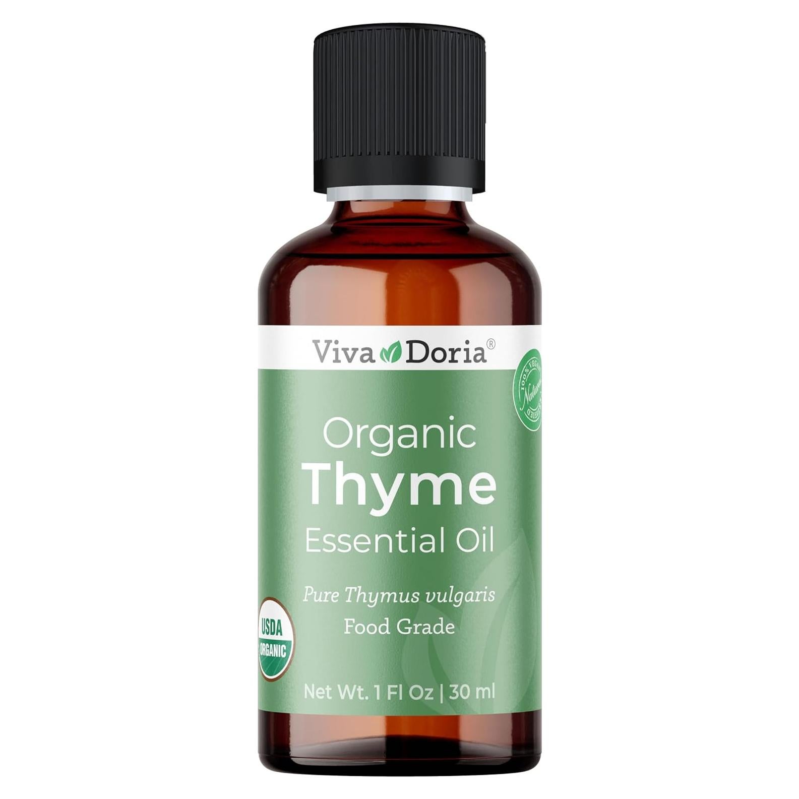 Aceite Esencial de Tomillo Orgánico Viva Doria 30 mL Puro