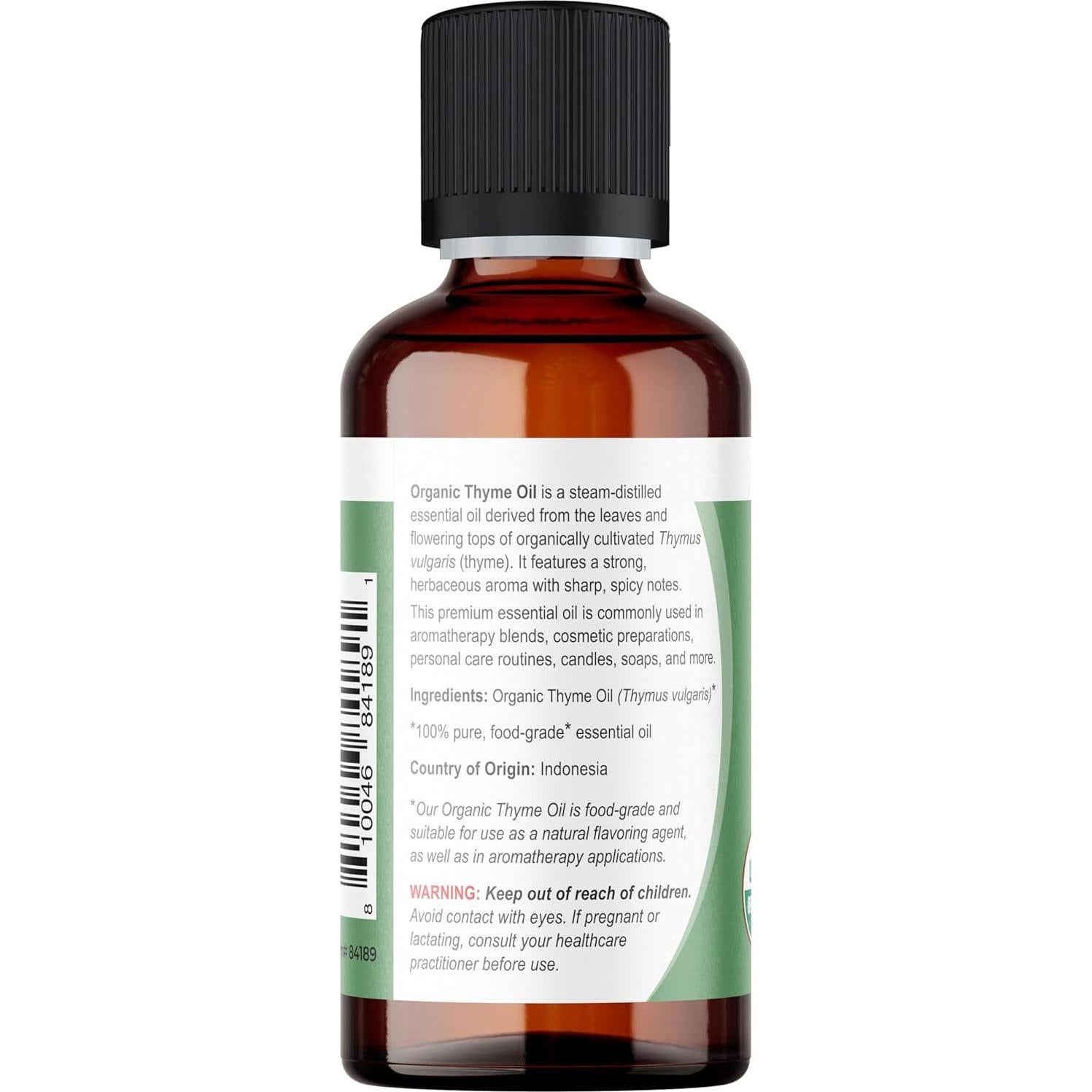 Aceite Esencial de Tomillo Orgánico Viva Doria 30 mL Puro