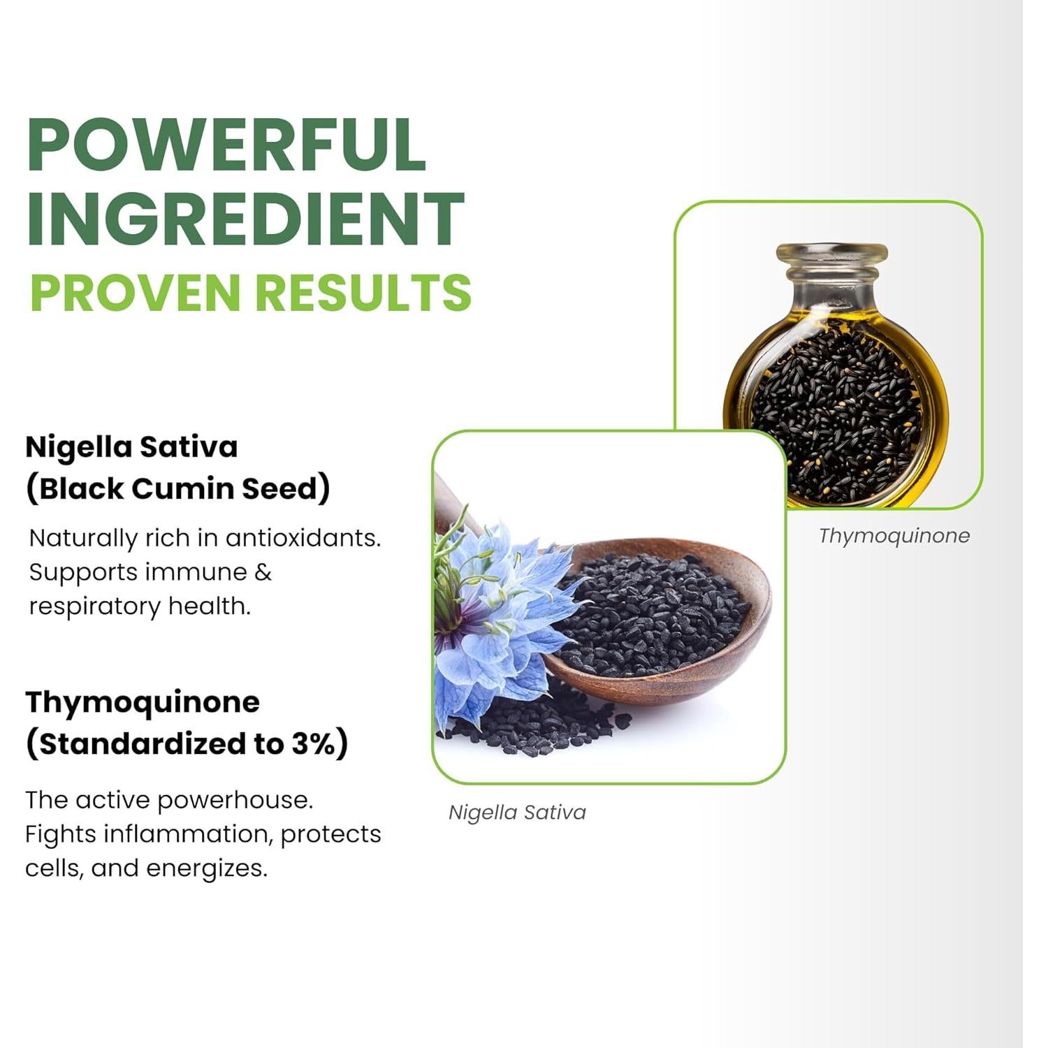 Cápsulas de Aceite de Semilla Negra CAVU 2x140g - Grado USP