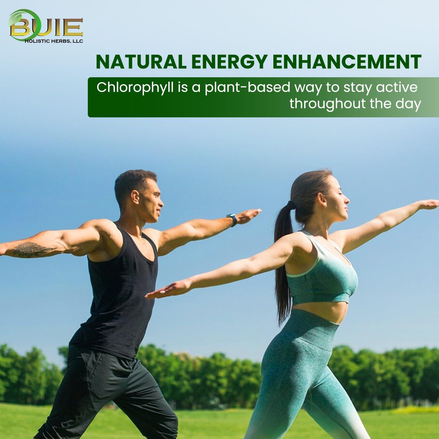 Gotas de Clorofila Líquida BUIE 6000mg 59ml - Energía y Detox