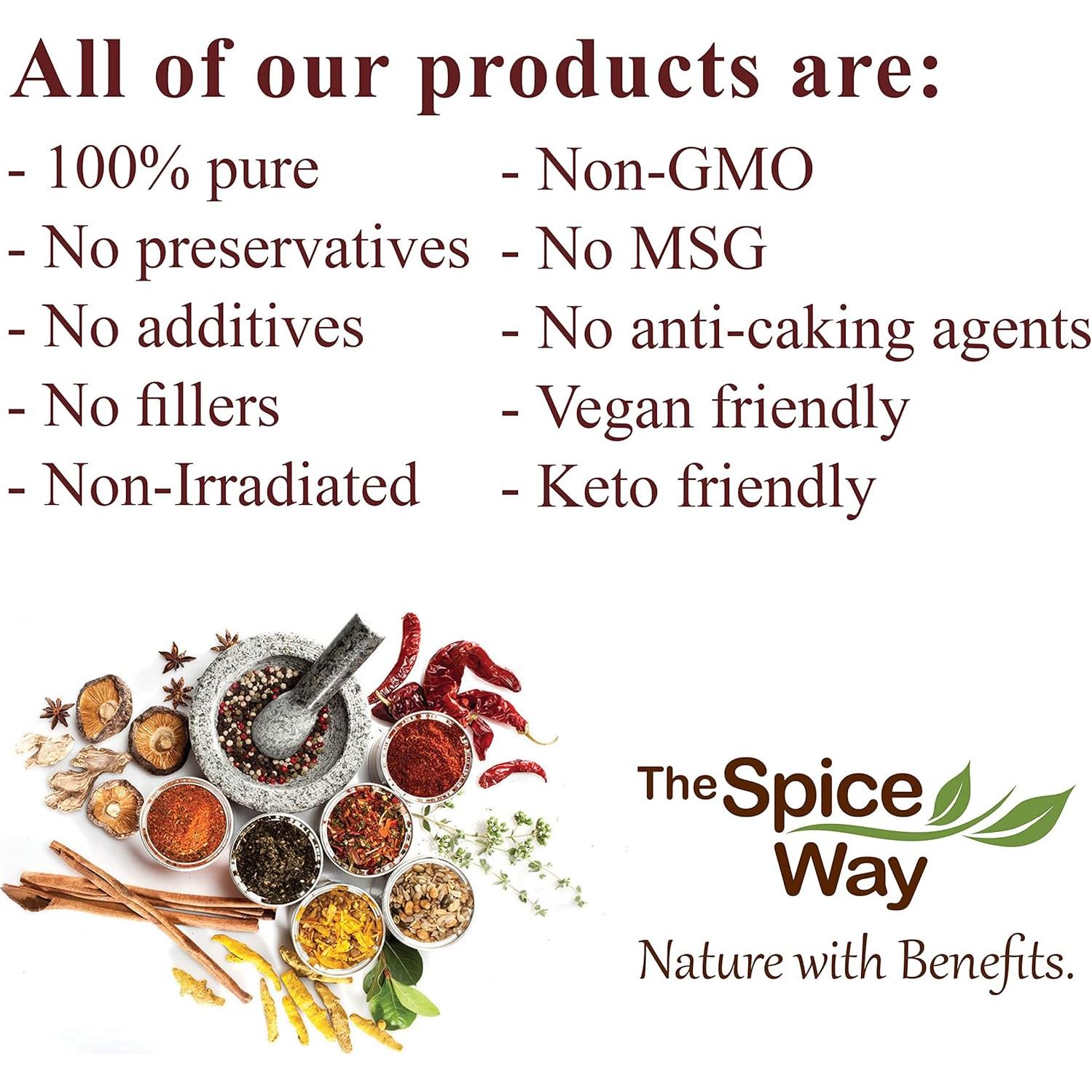 Hojas de Orégano Secas The Spice Way 56.7 g - Sin Aditivos