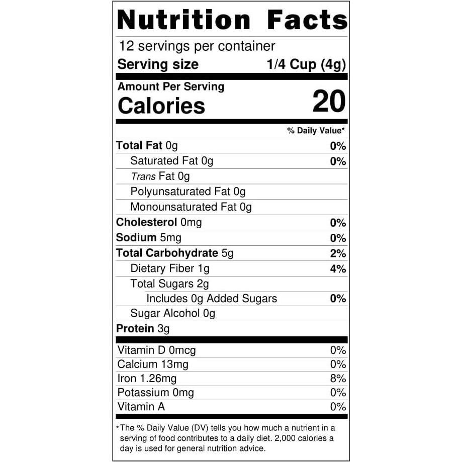 Champiñón Liofilizado Simply Clean Foods - Sin OGM - 14 Porciones