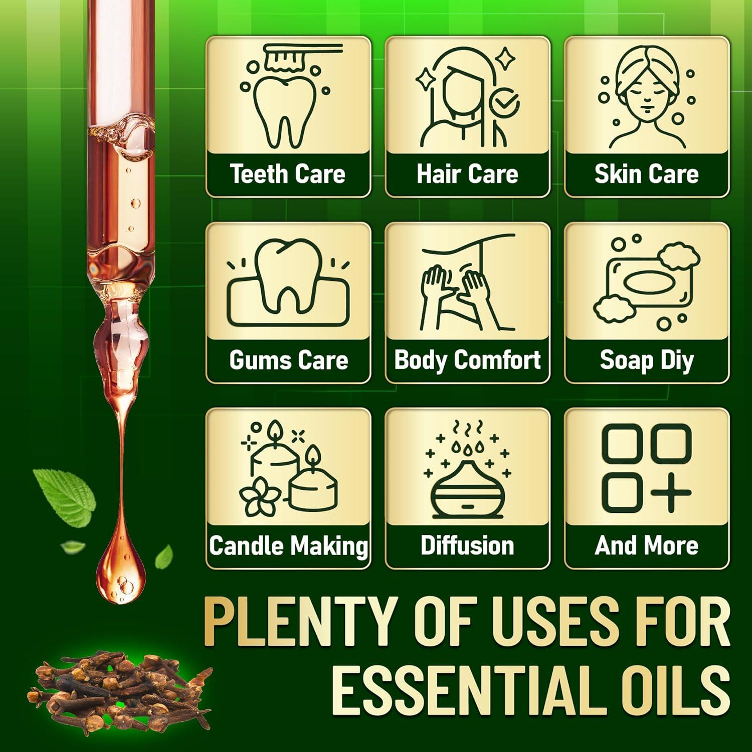 Aceite Esencial de Clavo Orgánico WELBUDA 30 ml - Cuidado Oral y Piel