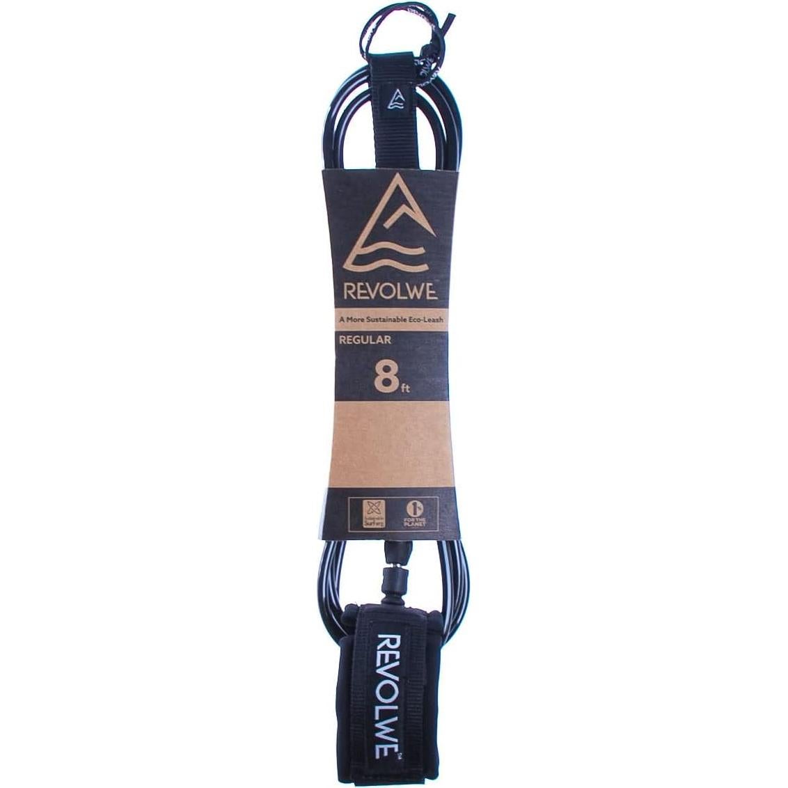 Leash de Surf REVOLWE 2.44m Material Reciclado Alta Resistencia