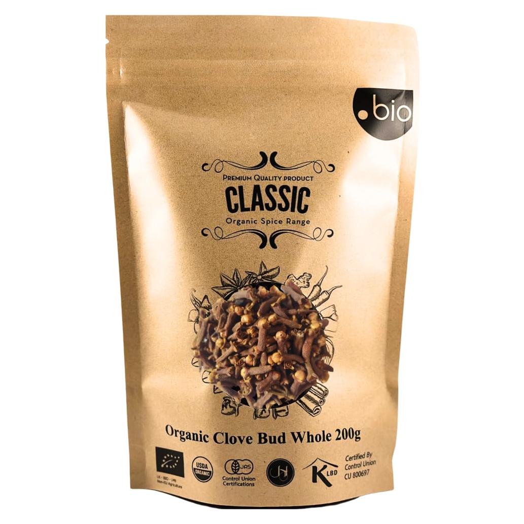 Clavo de Olor Orgánico Entero Tienda de Especias 200g
