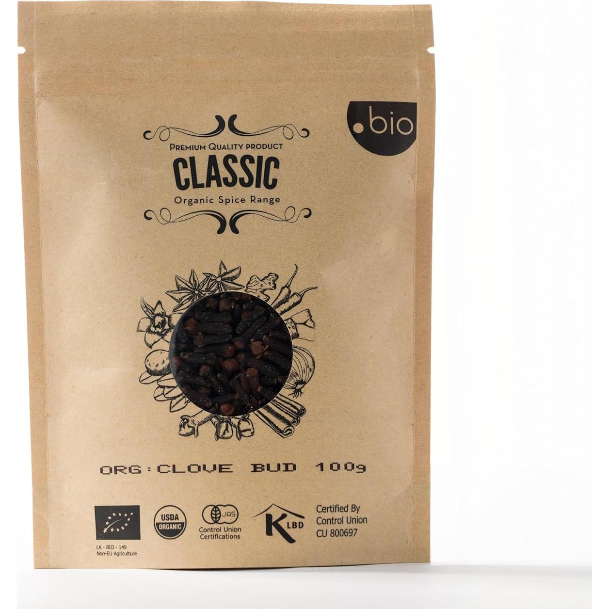 Clavo de Olor Orgánico Entero Tienda de Especias 200g