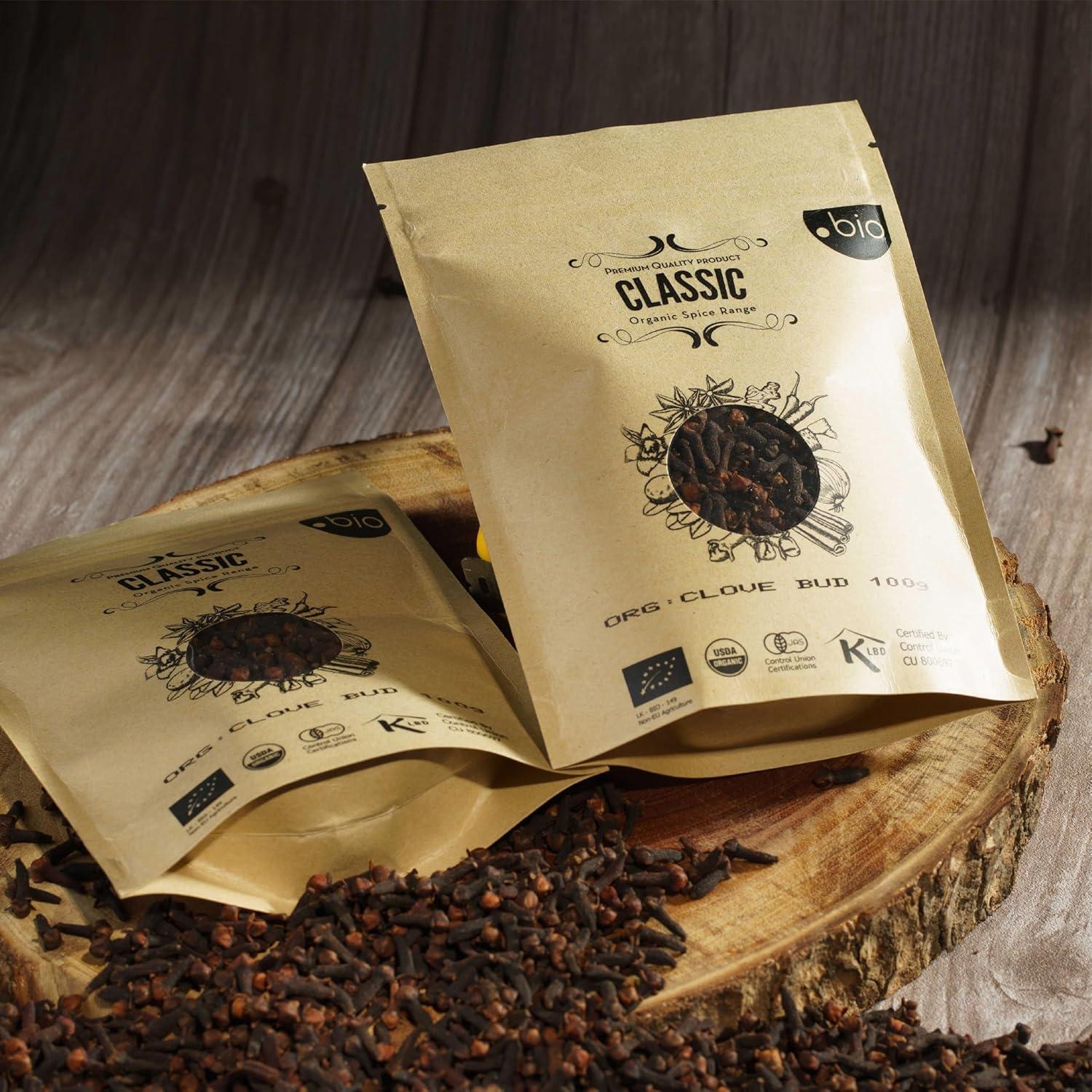 Clavo de Olor Orgánico Entero Tienda de Especias 200g