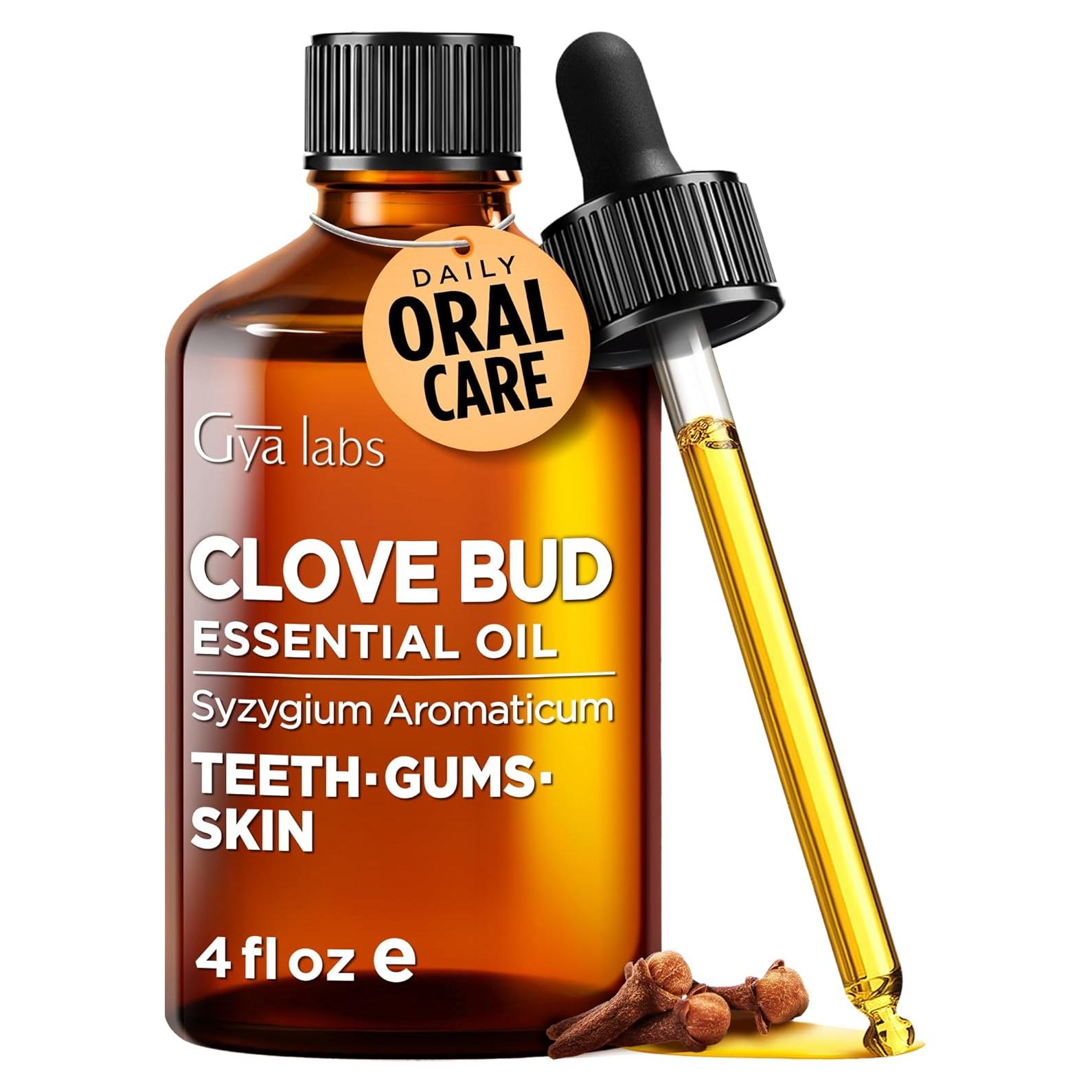 Aceite Esencial de Botón de Clavo Gya Labs - 118 ml - 100% Puro