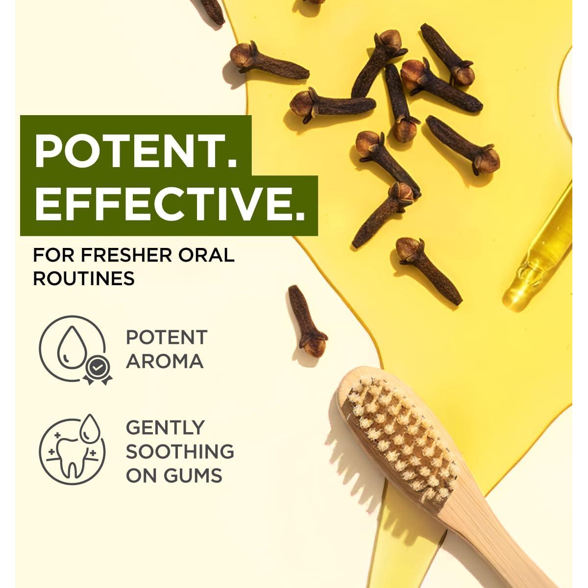 Aceite Esencial de Botón de Clavo Gya Labs - 118 ml - 100% Puro