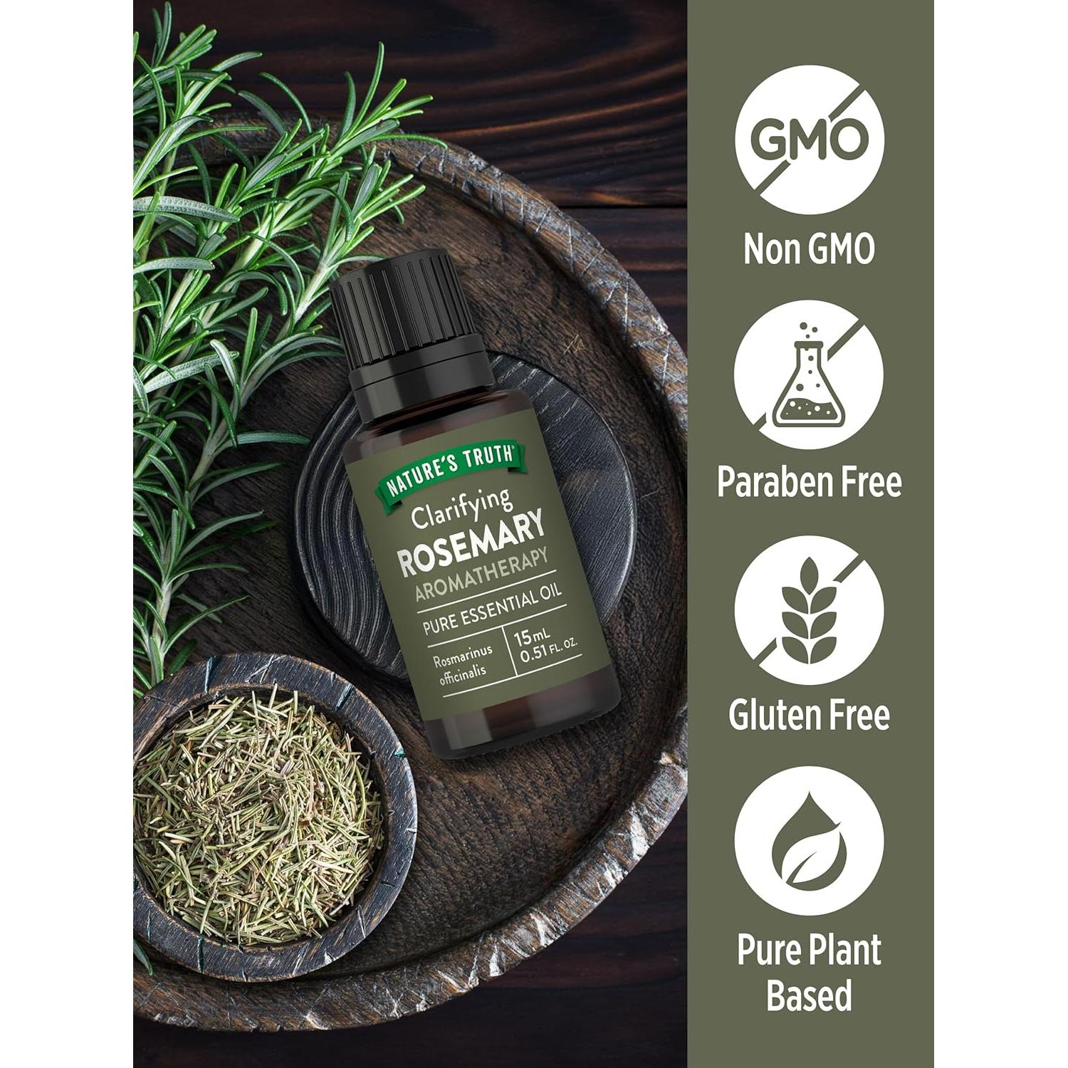 Aceite Esencial de Romero Verdad de la Naturaleza 15 mL