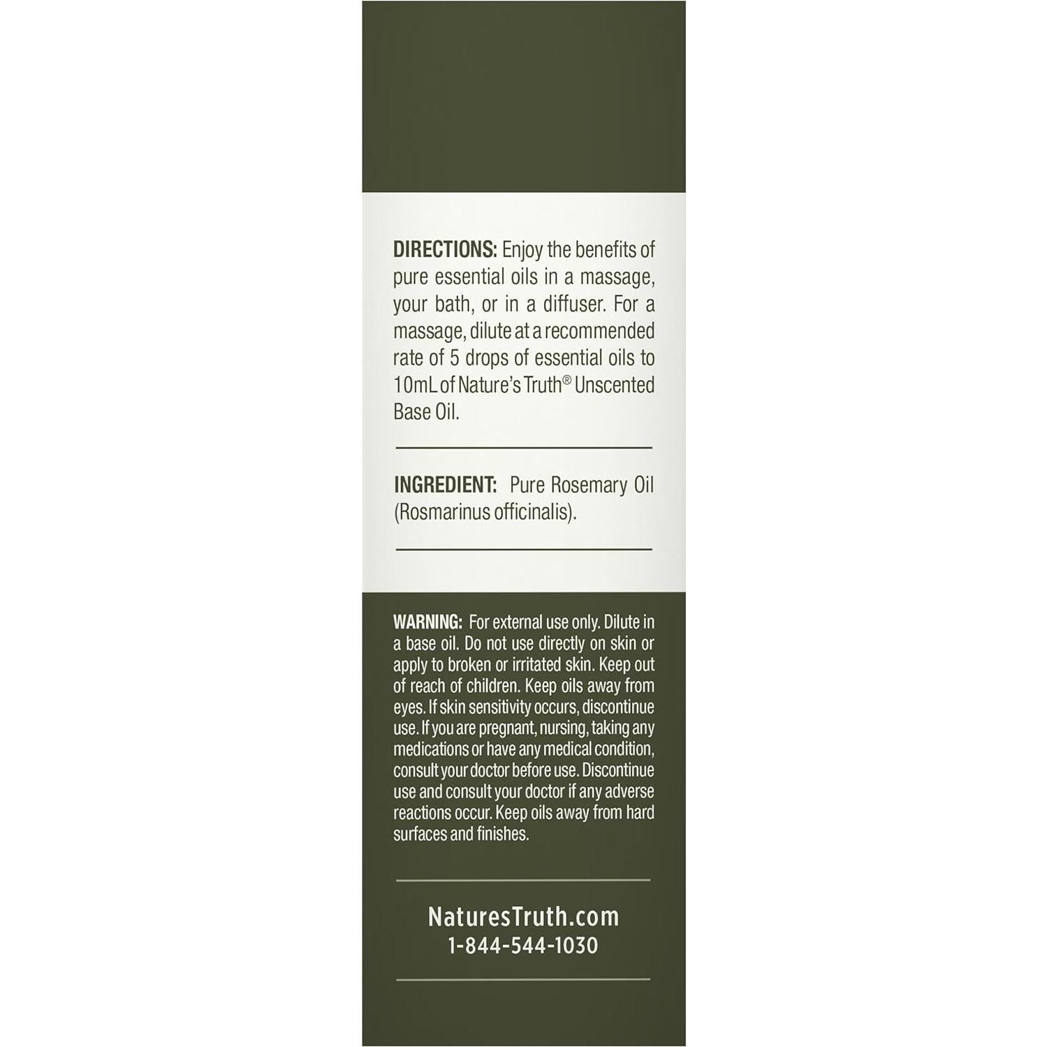 Aceite Esencial de Romero Verdad de la Naturaleza 15 mL