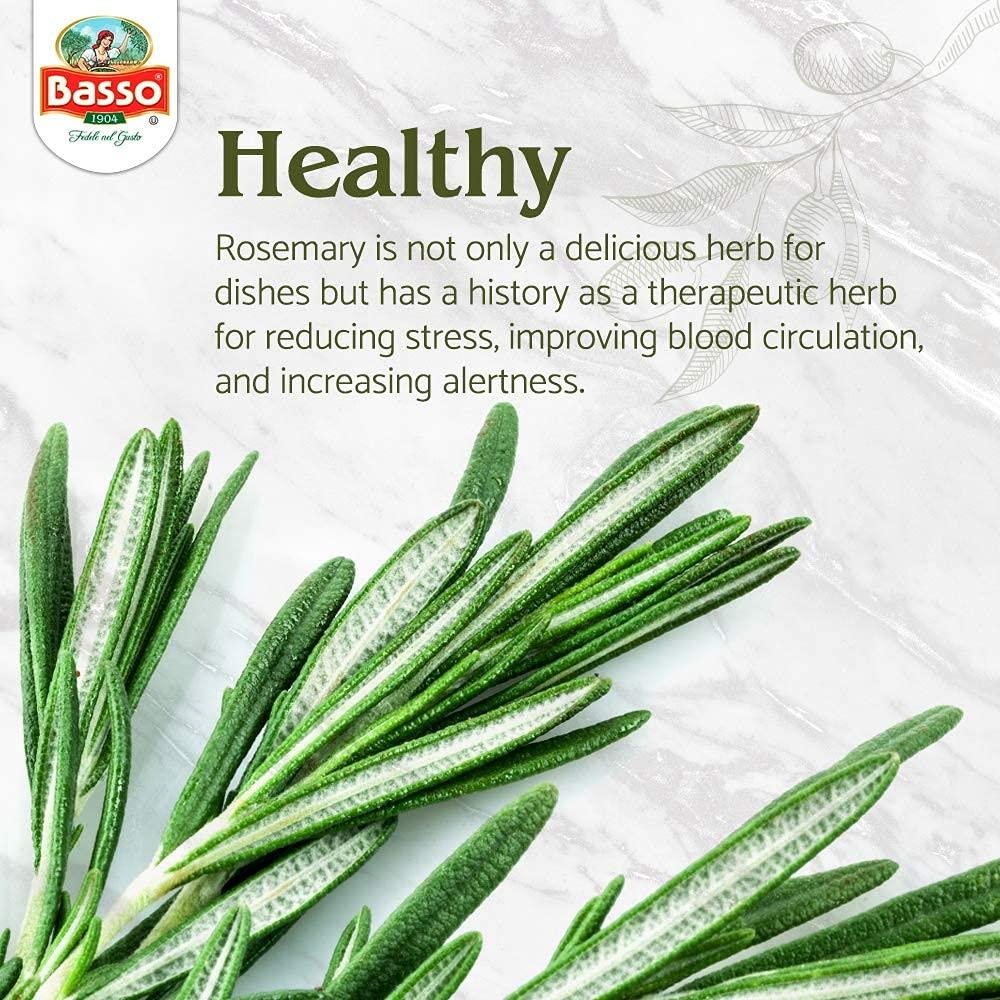 Aceite de Oliva Extra Virgen Infundido Romero BASSO 1904 250ml