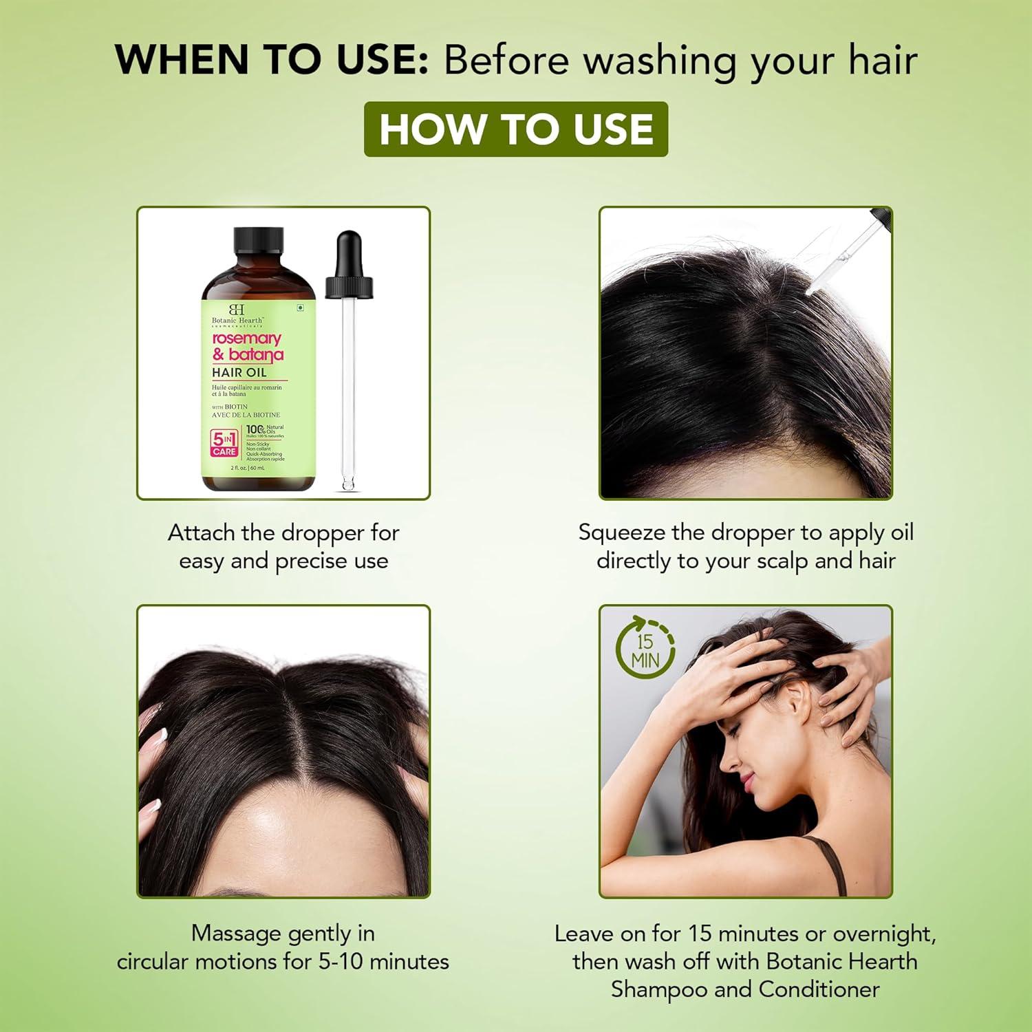 Aceite de Romero 100% Puro Botanic Hearth 59 ml - Crecimiento Cabello