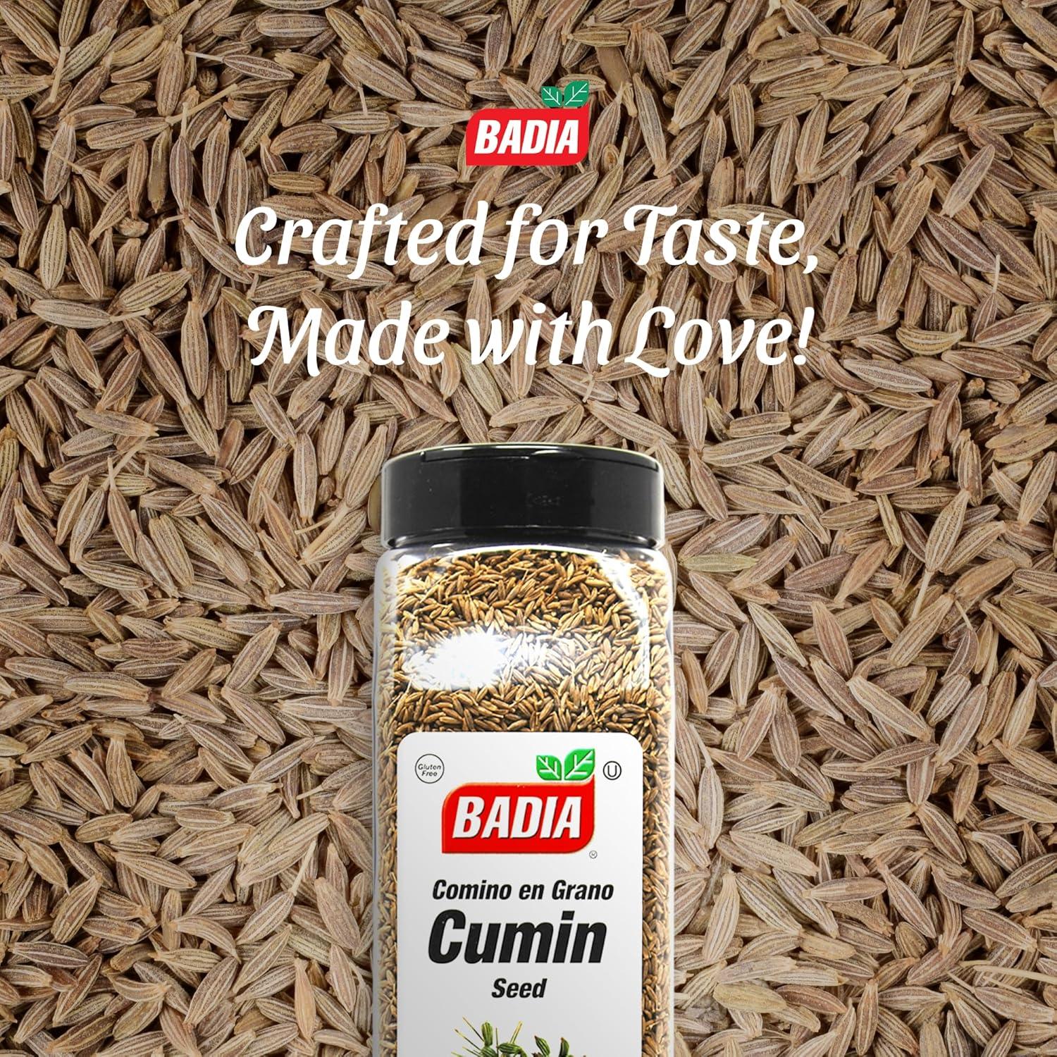 Semillas de Comino Badia 453.6 g - Especias Aromáticas para Cocinar