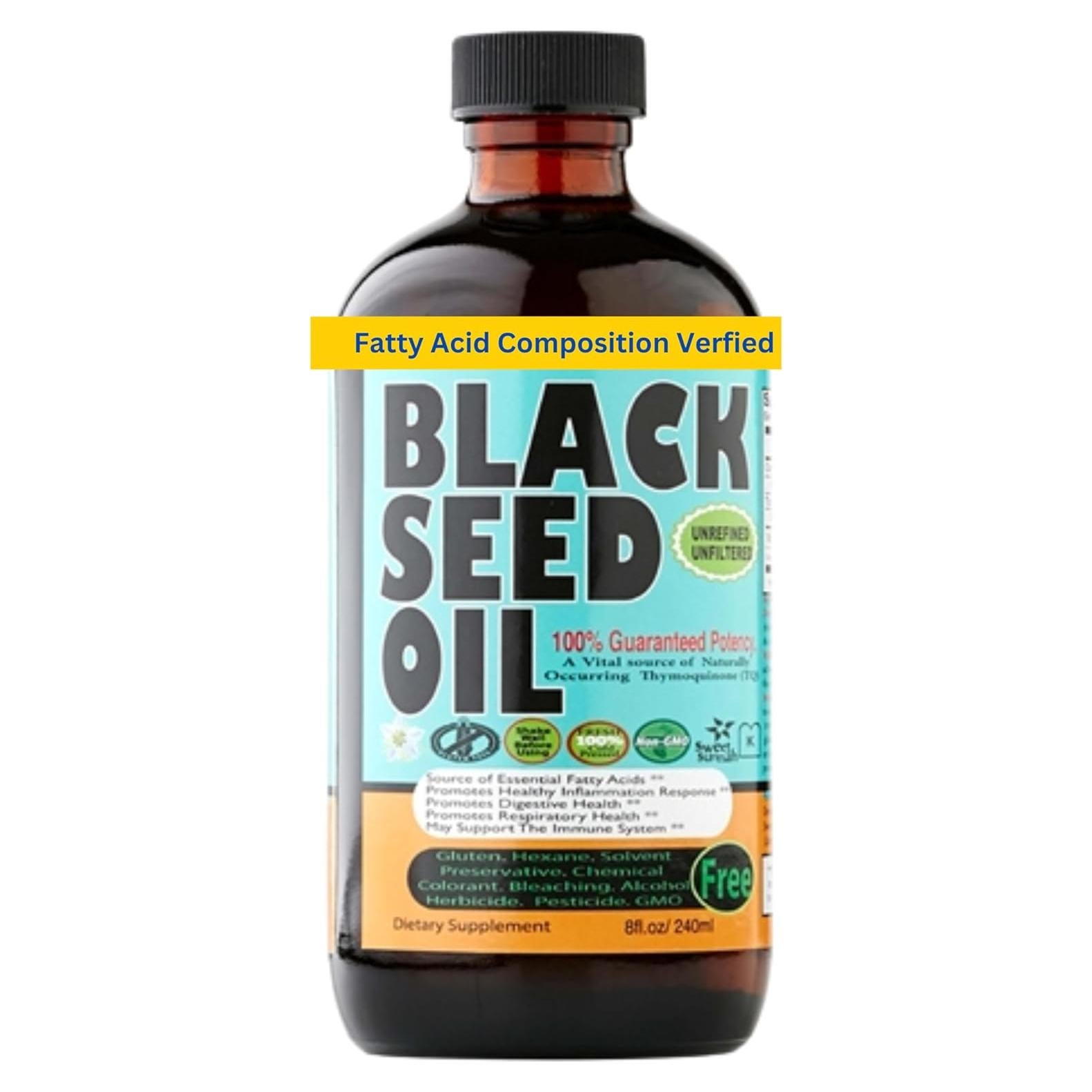 Aceite de Semilla Negra 236 ml Sweet Sunnah - Prensado en Frío