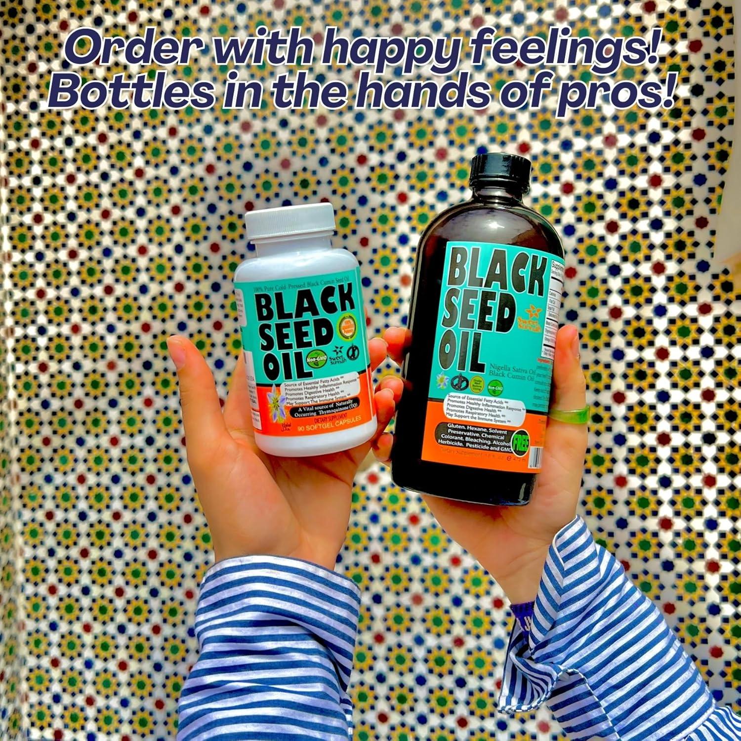 Aceite de Semilla Negra 236 ml Sweet Sunnah - Prensado en Frío