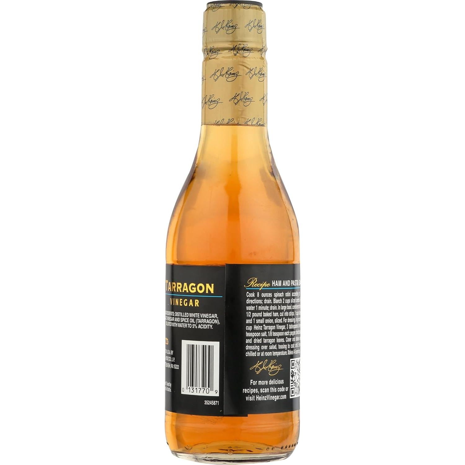 Vinagre de Estragón Heinz 355 ml - Saborizado para ensaladas