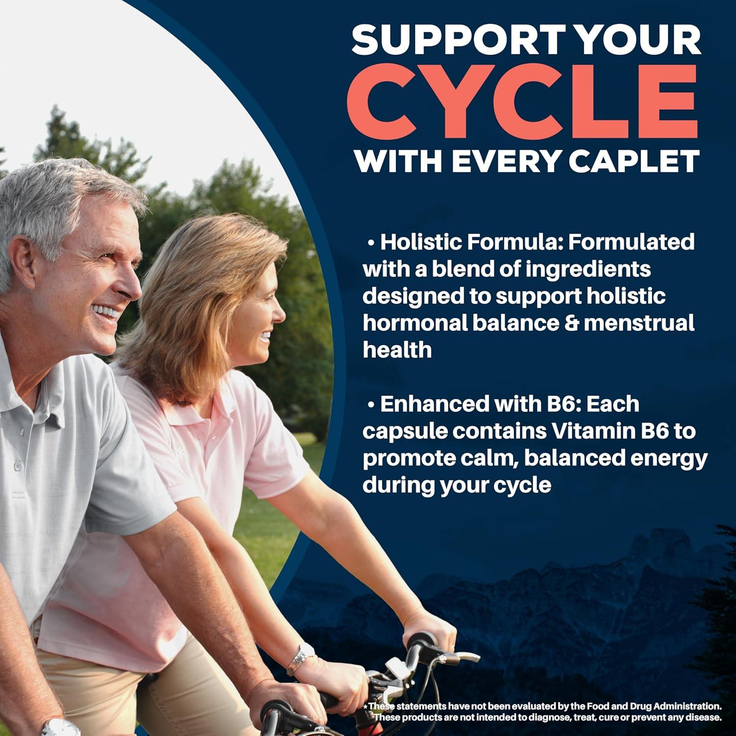 Suplemento Ayush Herbs Regu-Cycle 60 Cápsulas Vegetarianas - Equilibrio Hormonal Femenino