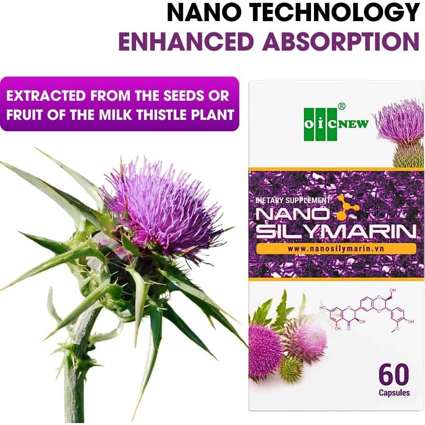 Nano Silymarin 60 Cápsulas - Soporte Hepático Avanzado