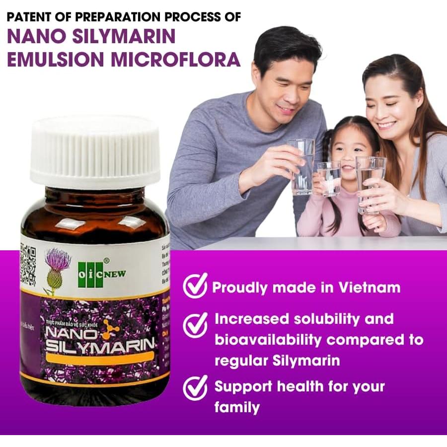 Nano Silymarin 60 Cápsulas - Soporte Hepático Avanzado