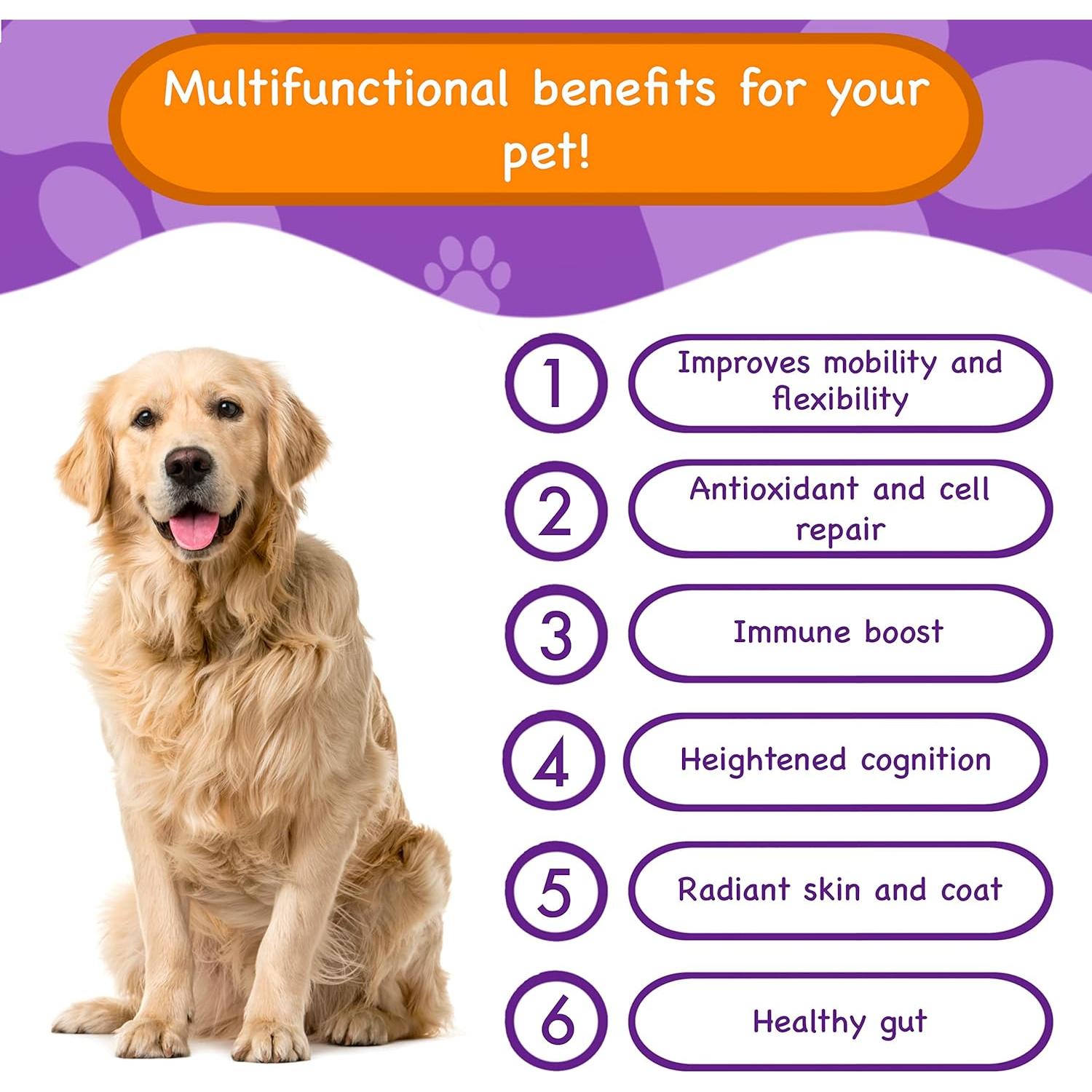 Suplemento Multifuncional para Perros PawPuk Paws - Salud y Bienestar