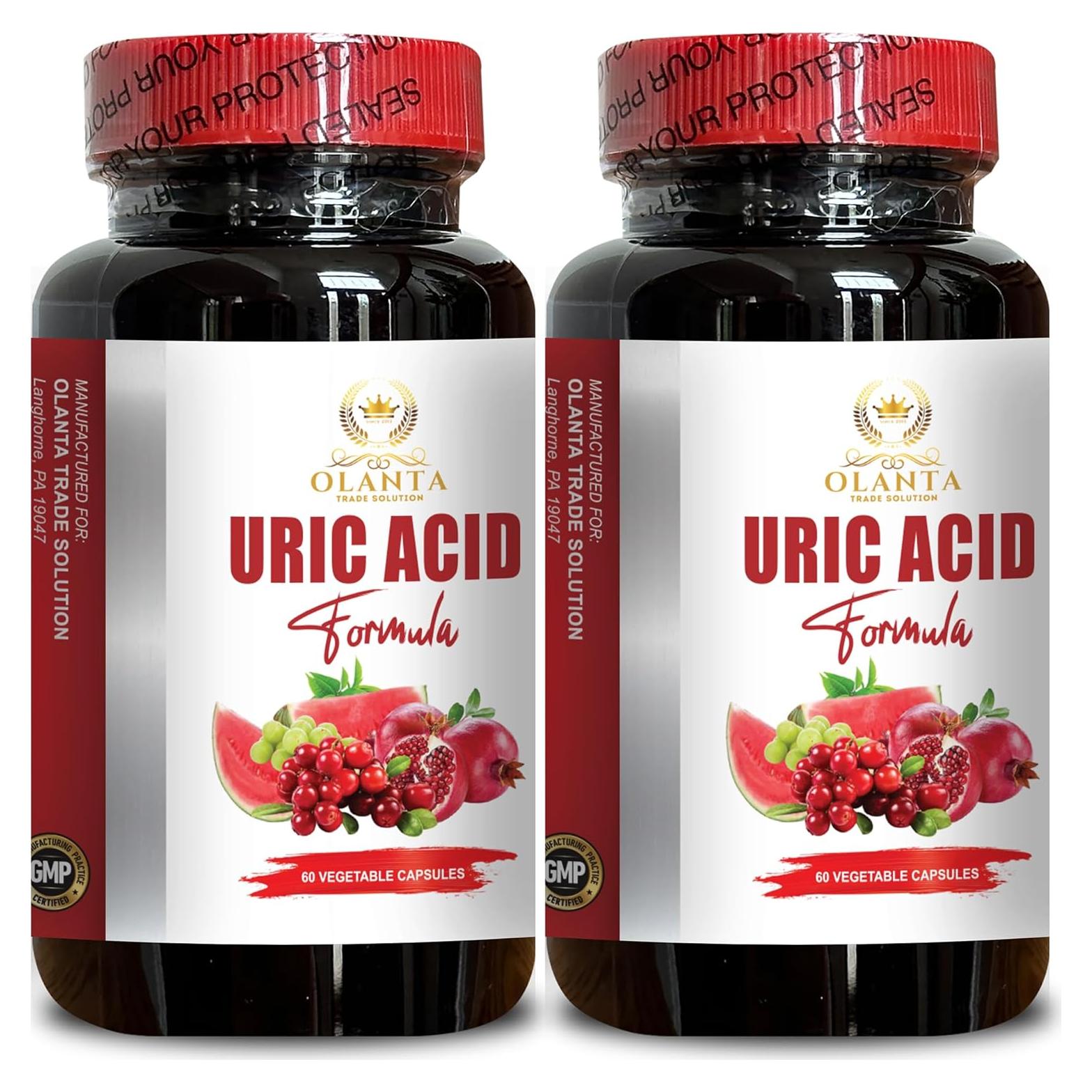 Suplemento Ácido Úrico Vitalabs - 2 Botellas 170g