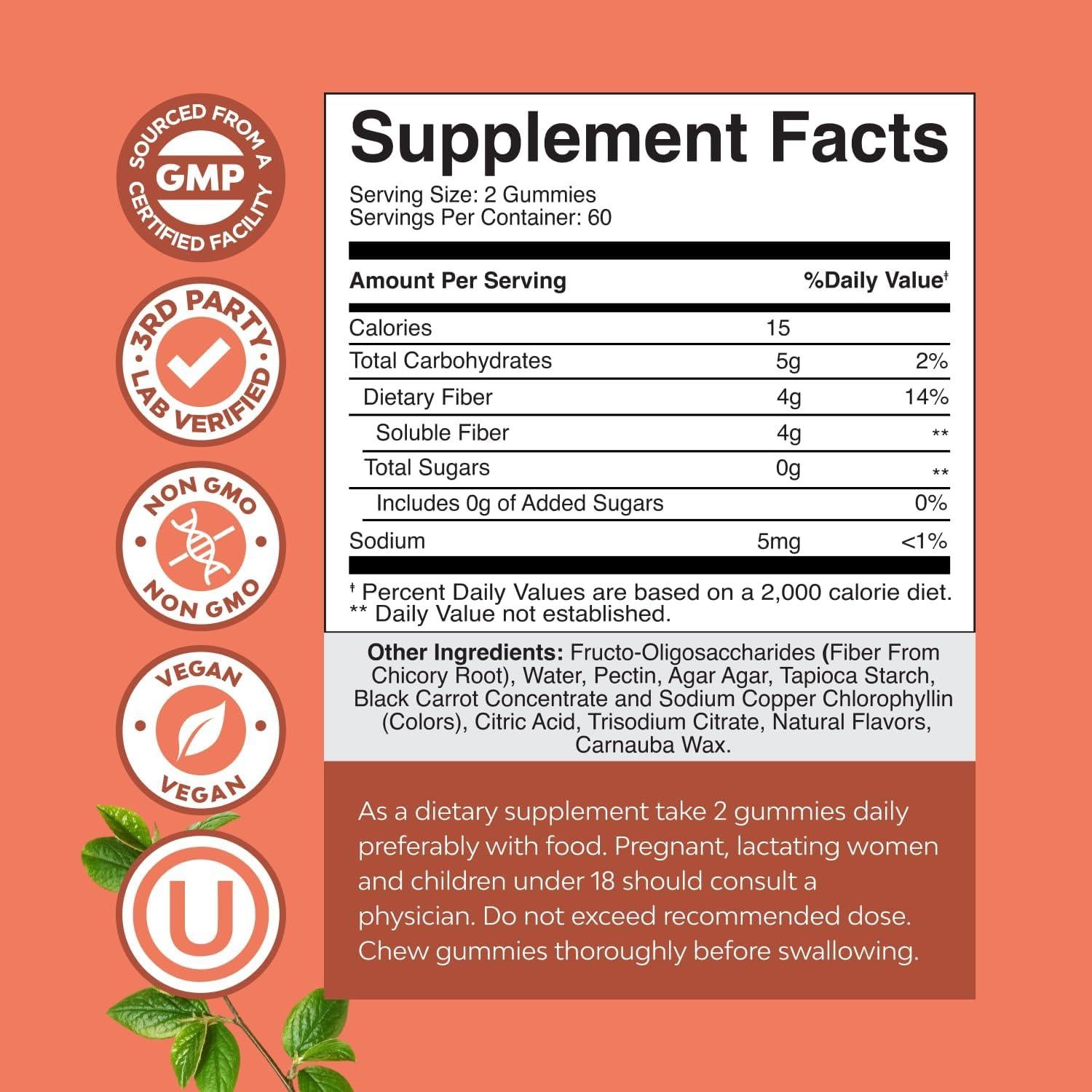 Bundle of Green Coffee Bean Extract for Uric Acid Cleanse & Detox - Turmeric, Tart Cherry & Celery Seed and Fiber Gummies for Adults - Chicory Root with Prebiotic Support for Gut & Digestive Health