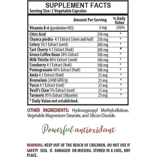 Suplemento Ácido Úrico SWAN LIFE 60 Cápsulas - Natural