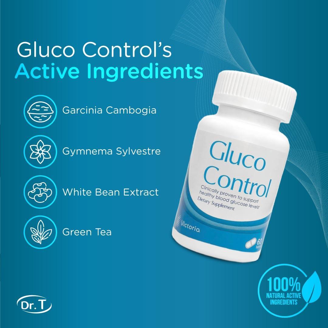 Suplemento Dietético Dr. T Gluco Control - 60 Cápsulas