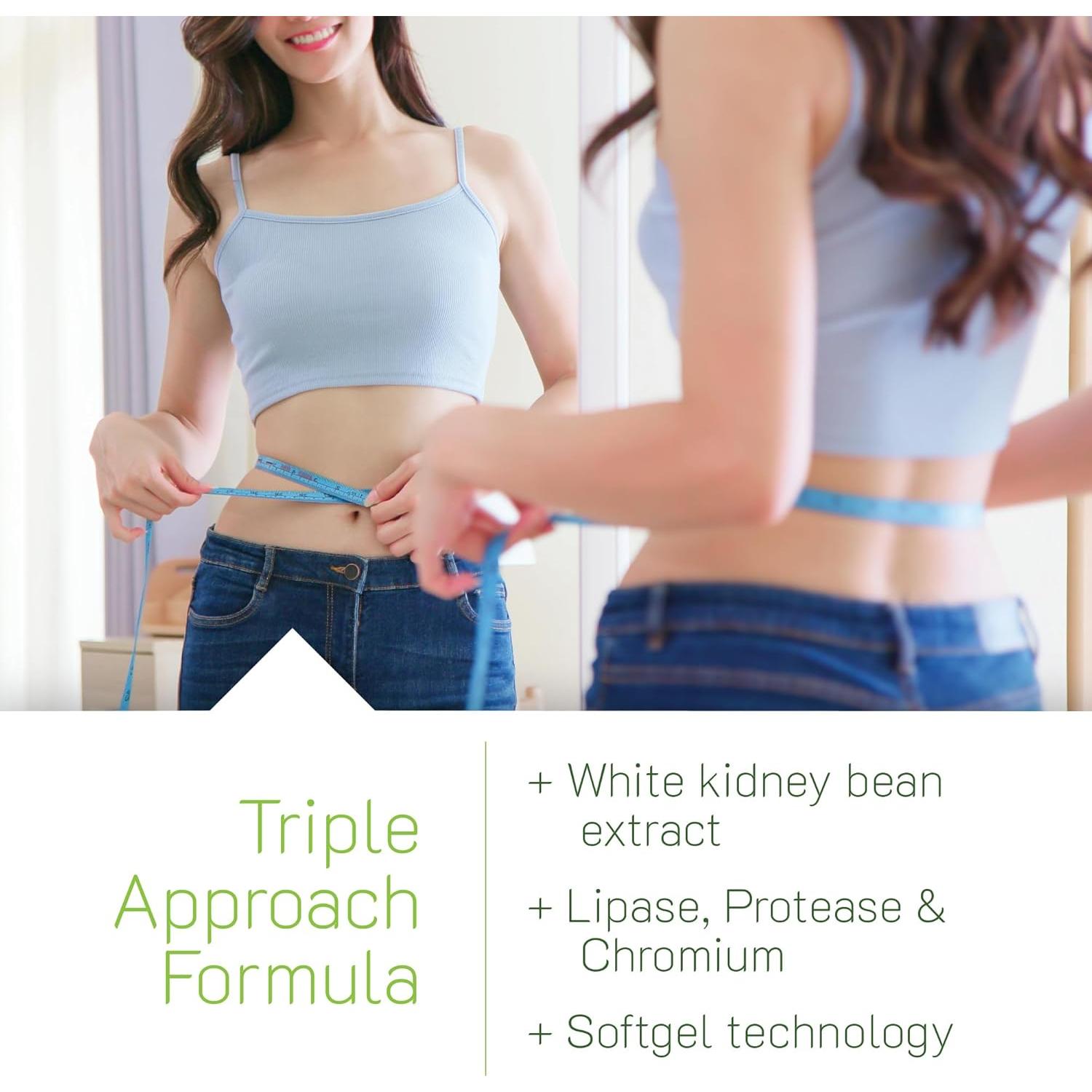 Irwin Naturals Máxima Fuerza 3-en-1 Bloqueador de Carbohidratos 150 Gelatinas