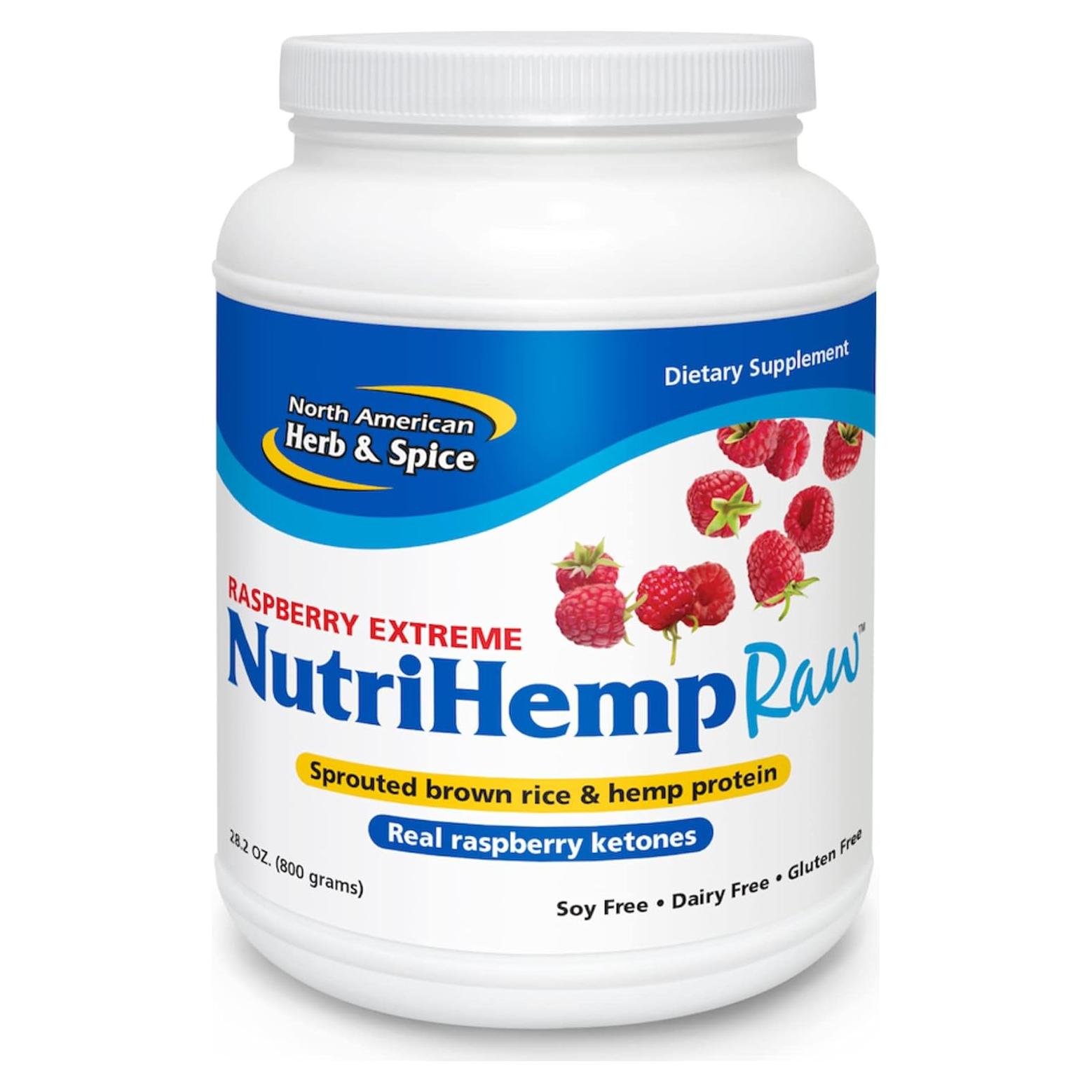 Proteína Cruda de Arroz Integral y Cáñamo NutriHemp 800g